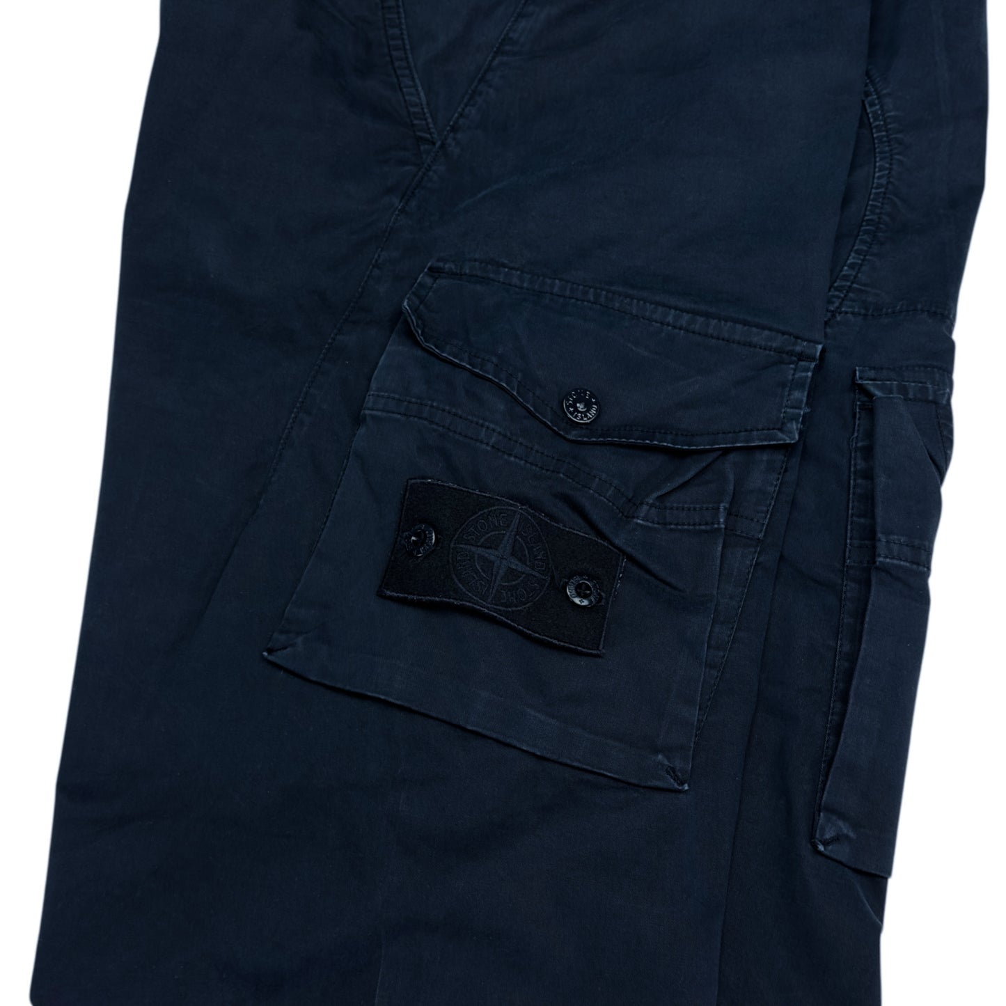 S/S 20 Stone Island Navy Ghost Cargo Trousers