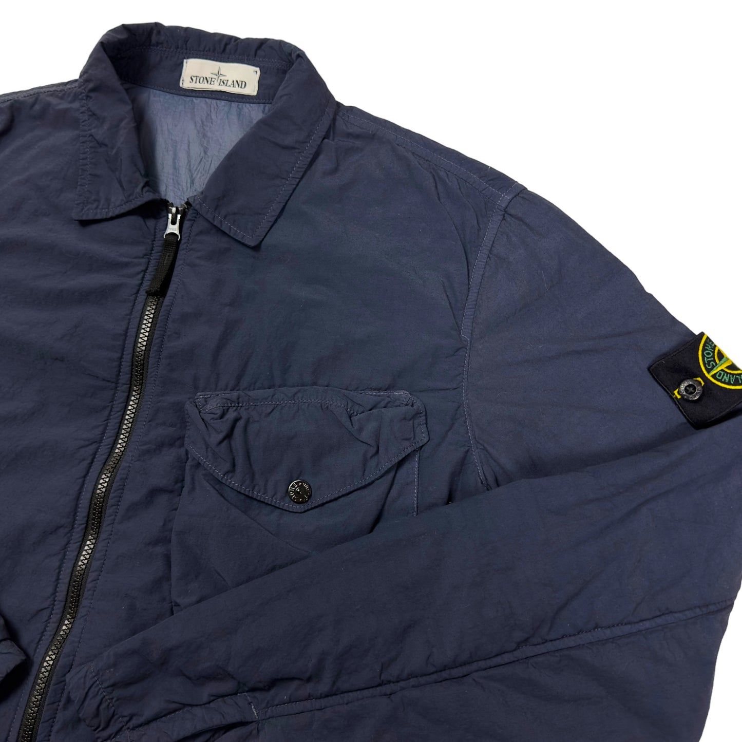 A/W 21 Stone Island Naslan Light Overshirt with Polartec Alpha