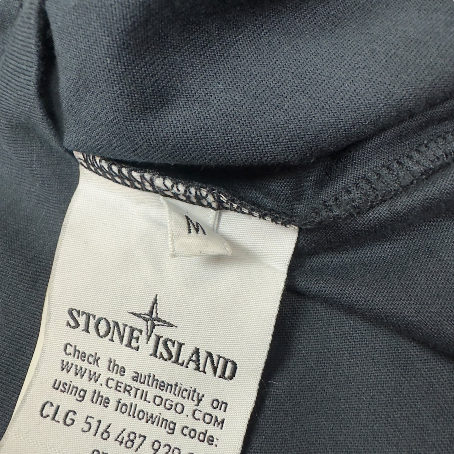 S/S 21 Stone Island Patch T-Shirt - Navy