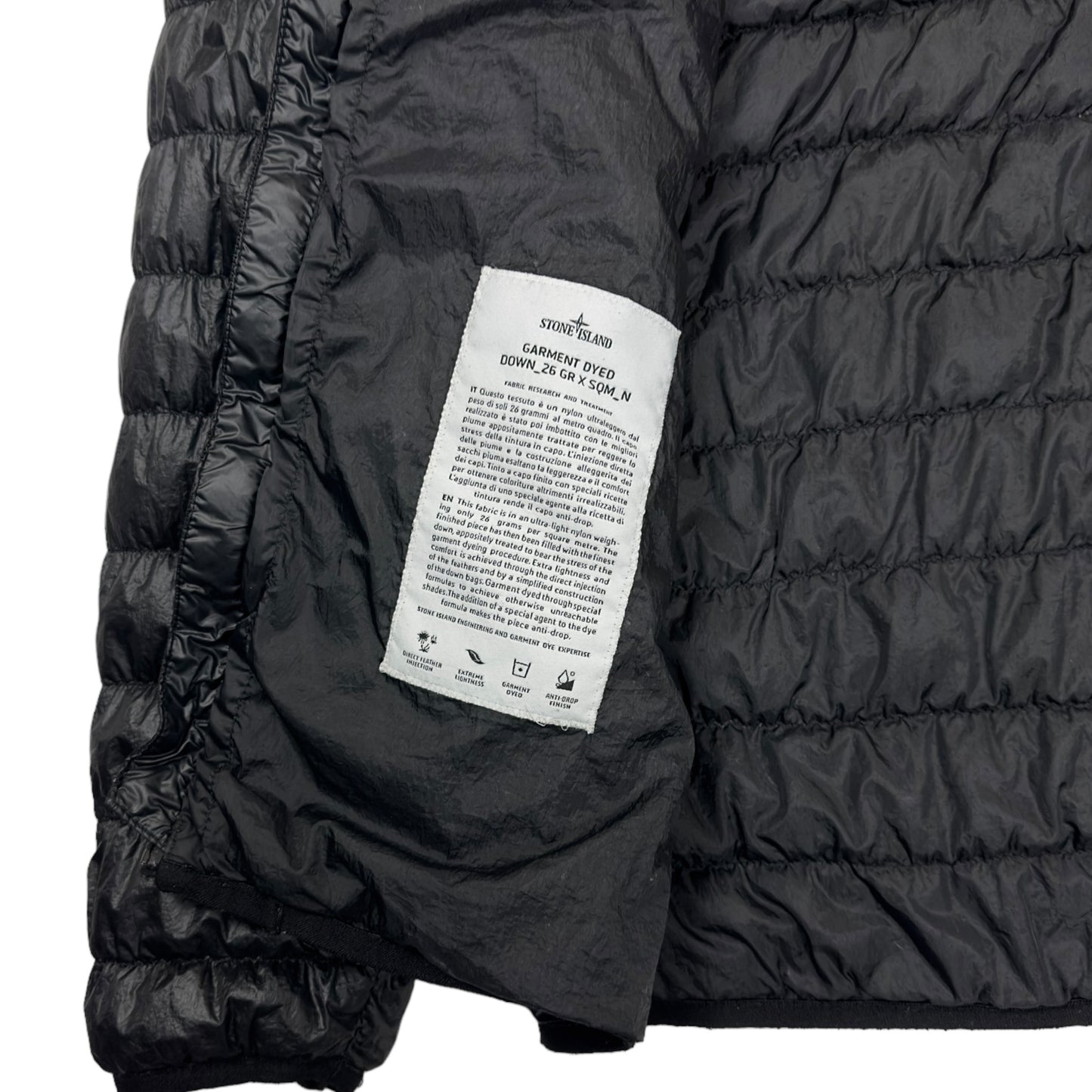 S/S 16 Stone Island Down_26 GR X SQM_N - Ultra Light Down Jacket