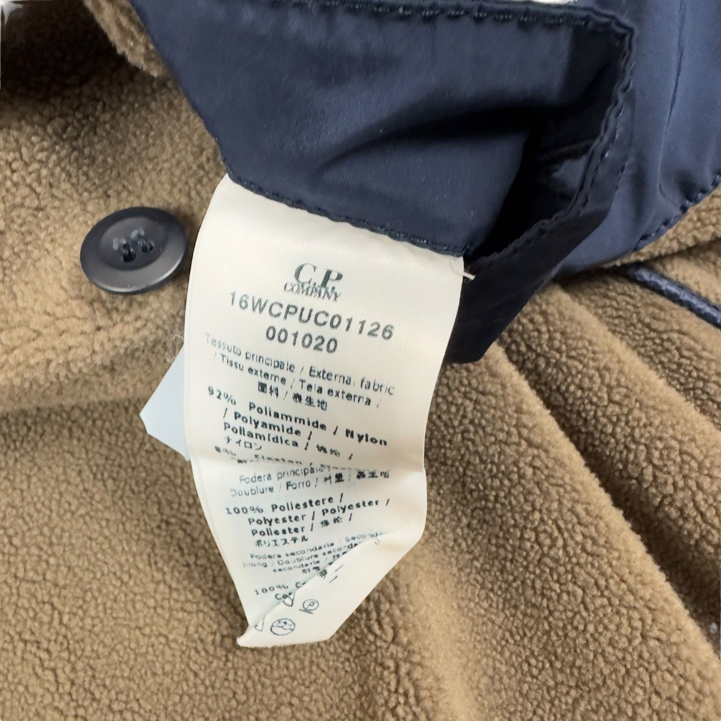 C.P. Company Lined Nycra Bomber - Navy