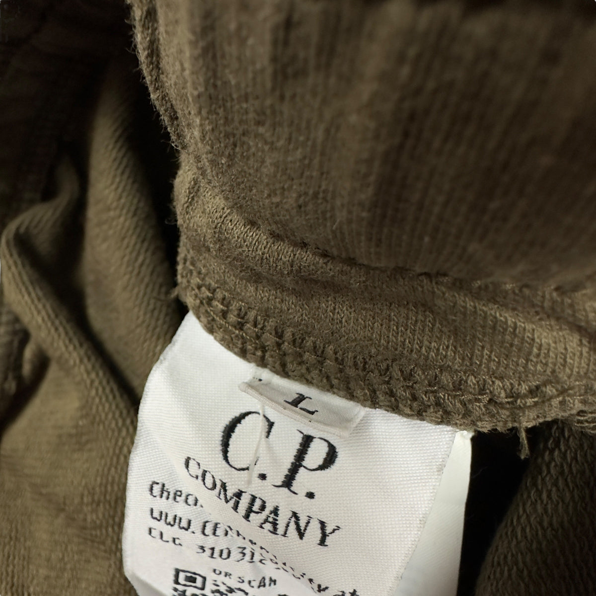 C.P. Company Lens Light Fleece Shorts