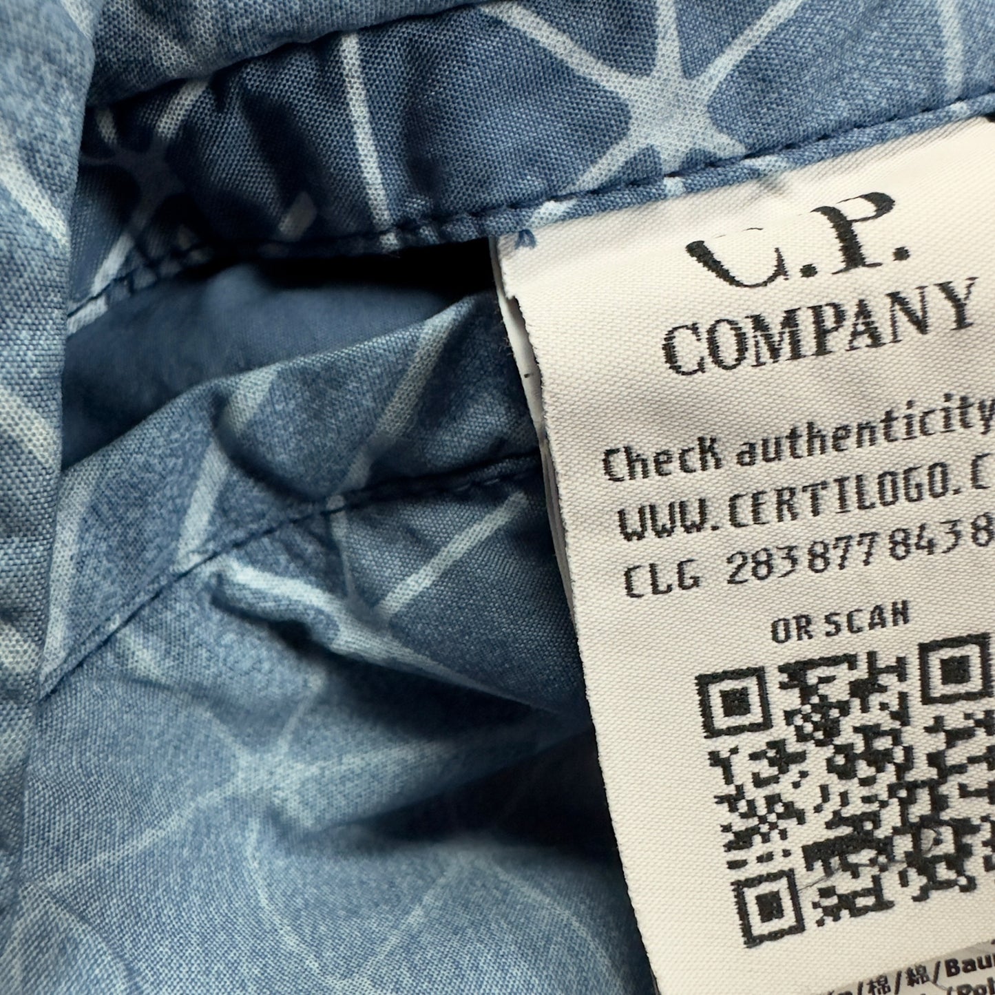 C.P. Company 50 Fili Print Smock