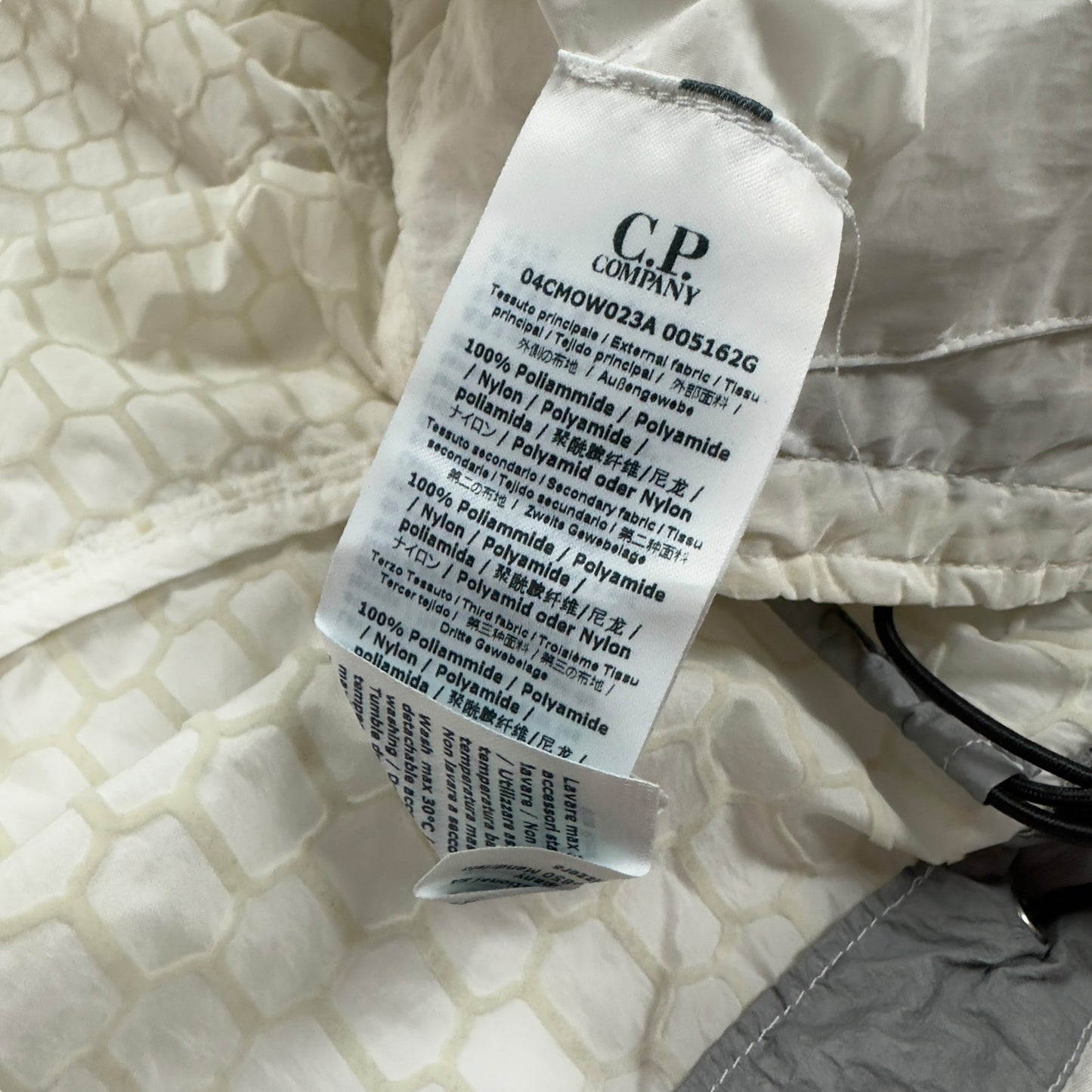 C.P. Company Air - Net Jacket White