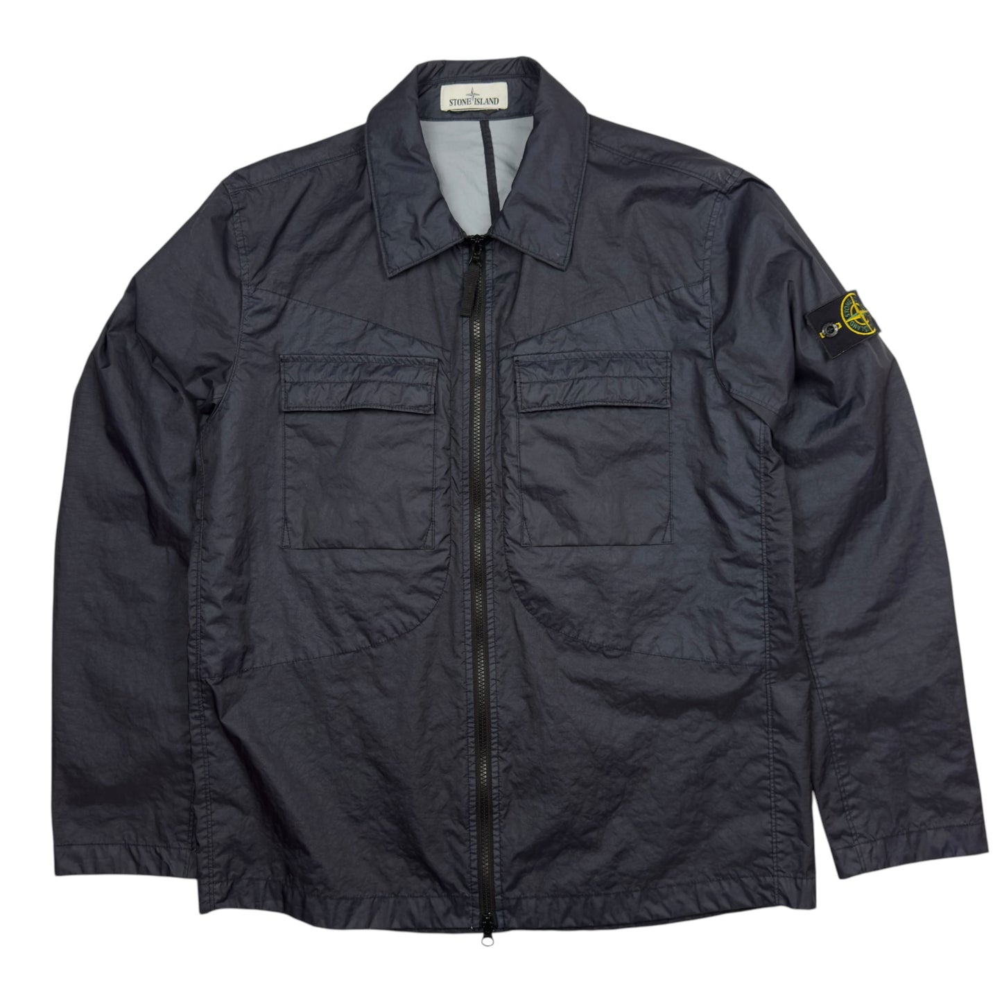 S/S 22 Stone Island Membrana 3L TC Overshirt - Navy