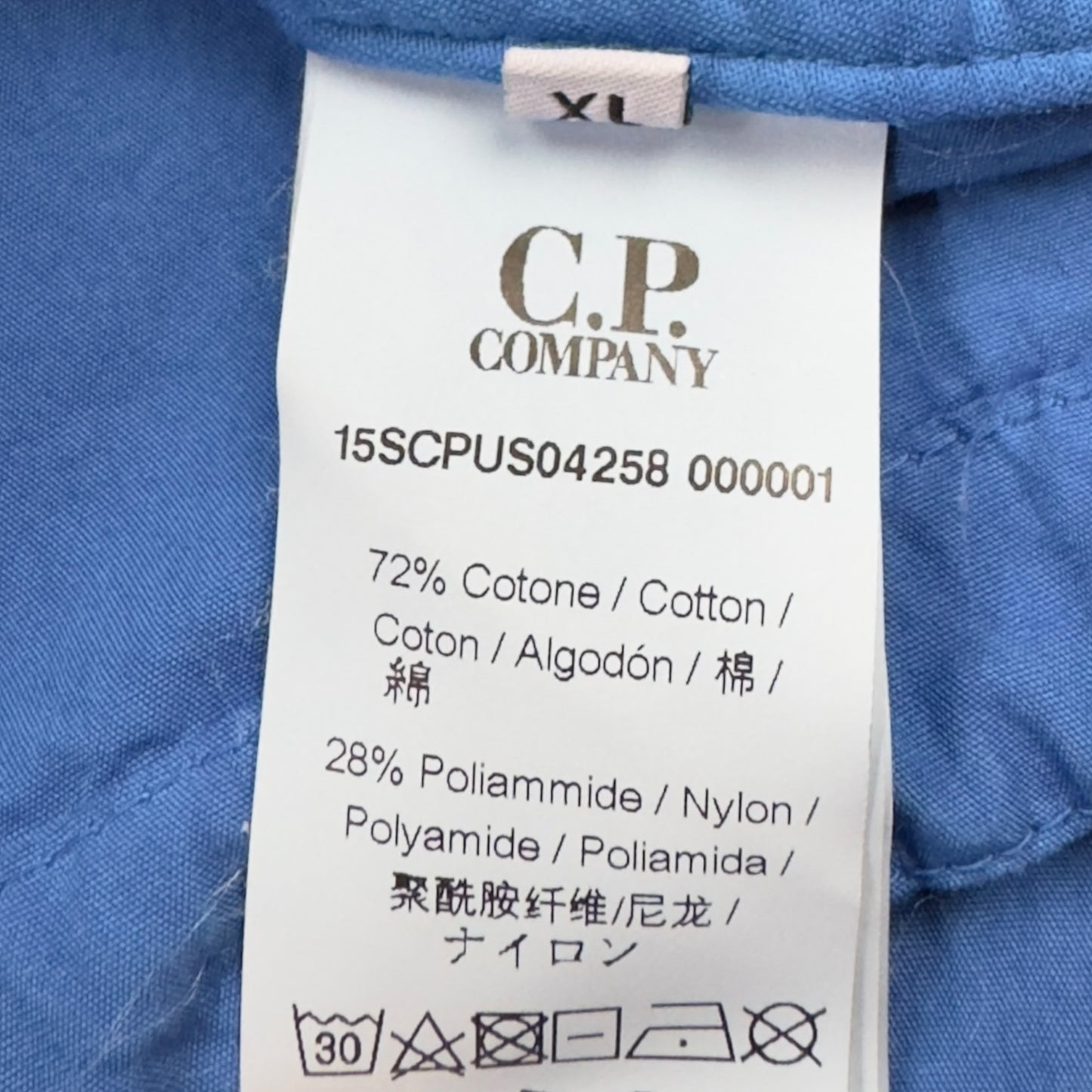 C.P. Company Cotton Blend Overshirt - Blue