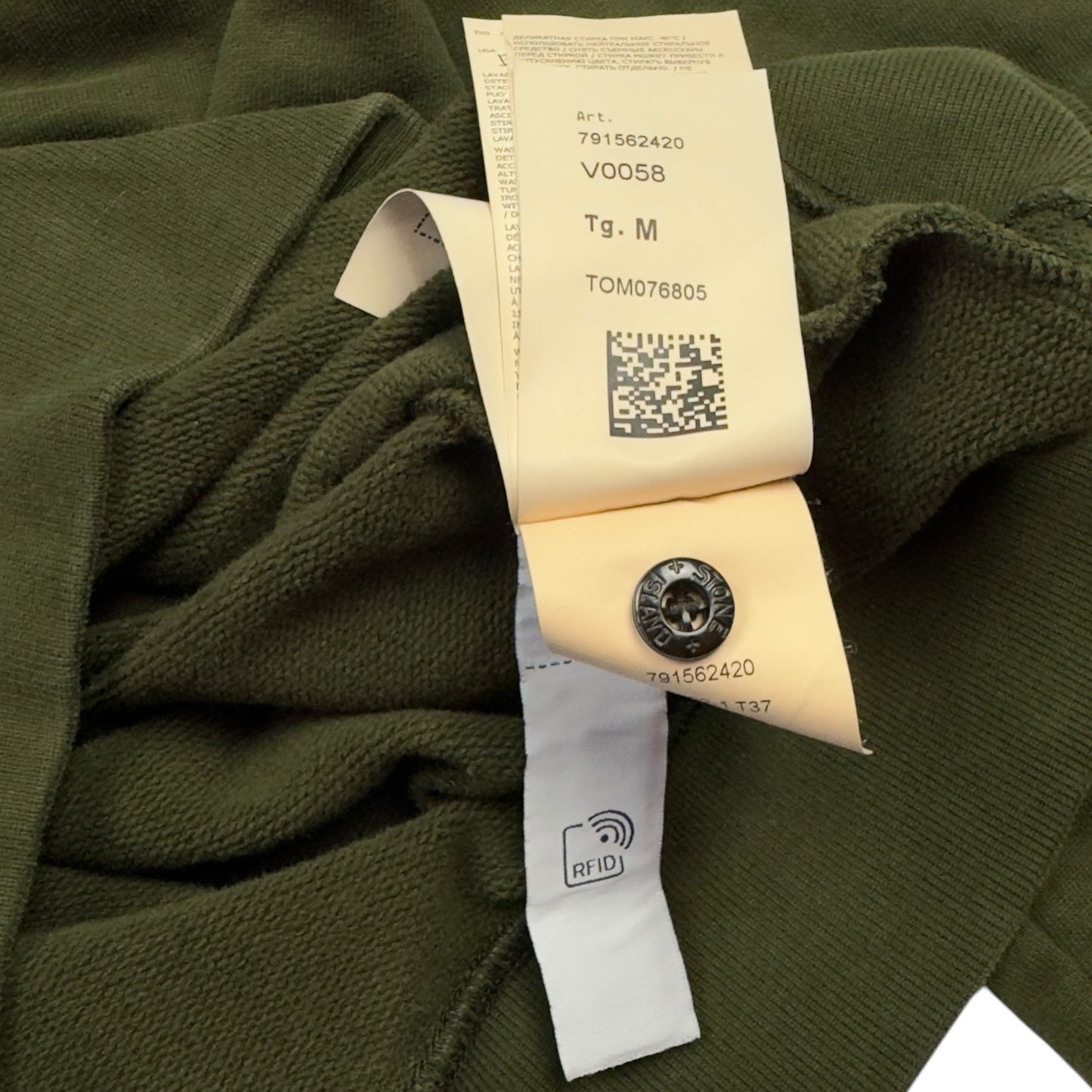 A/W 23 Stone Island Crewneck Sweater - Dark Green