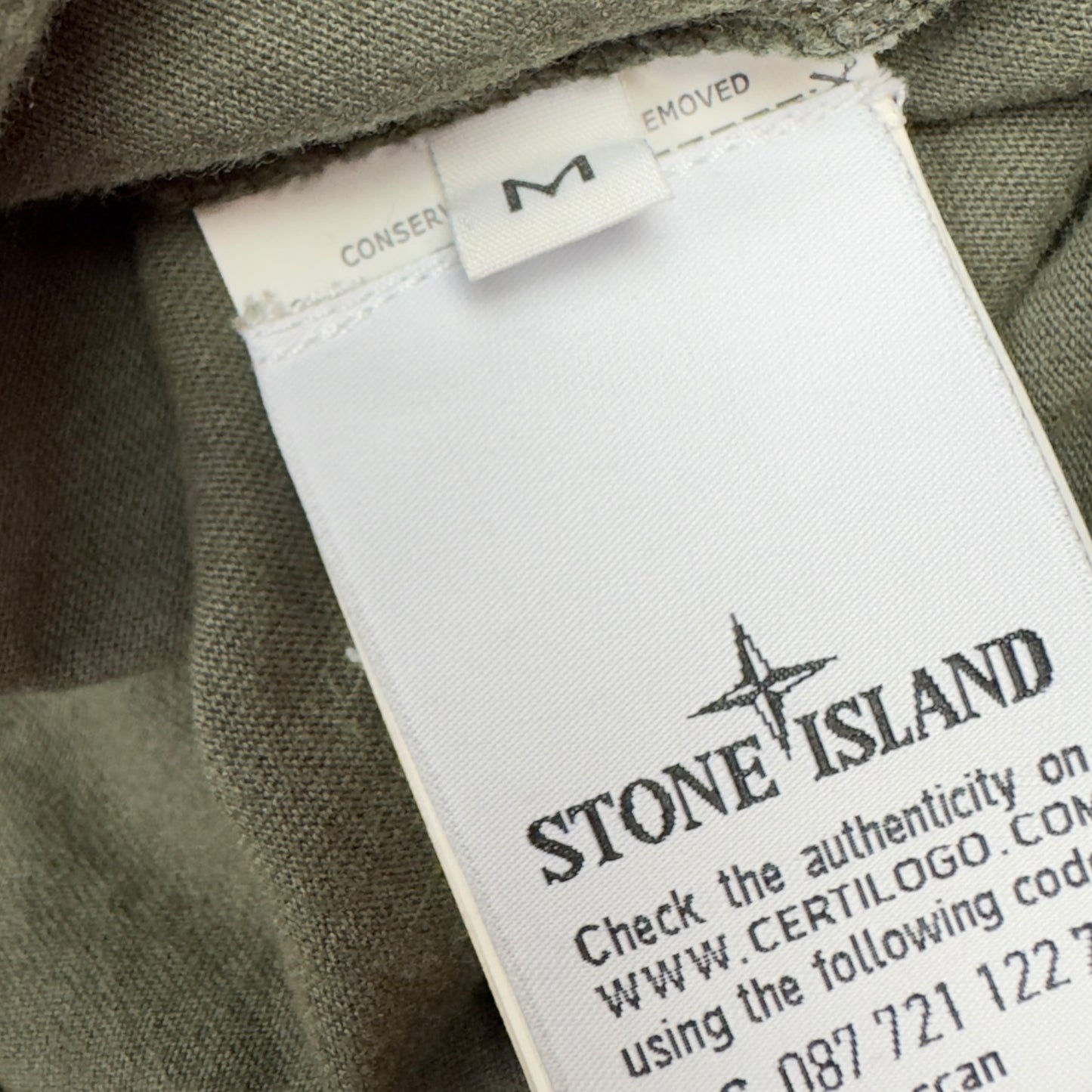 A/W 20 Stone Island Print Pocket T-Shirt