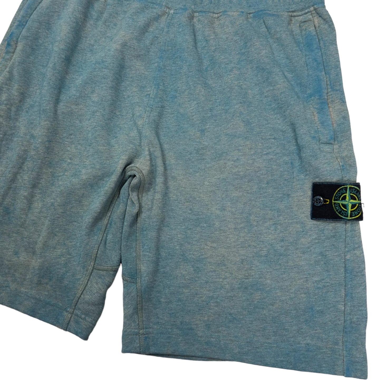 S/S 21 Stone Island Dust Shorts - Light Blue