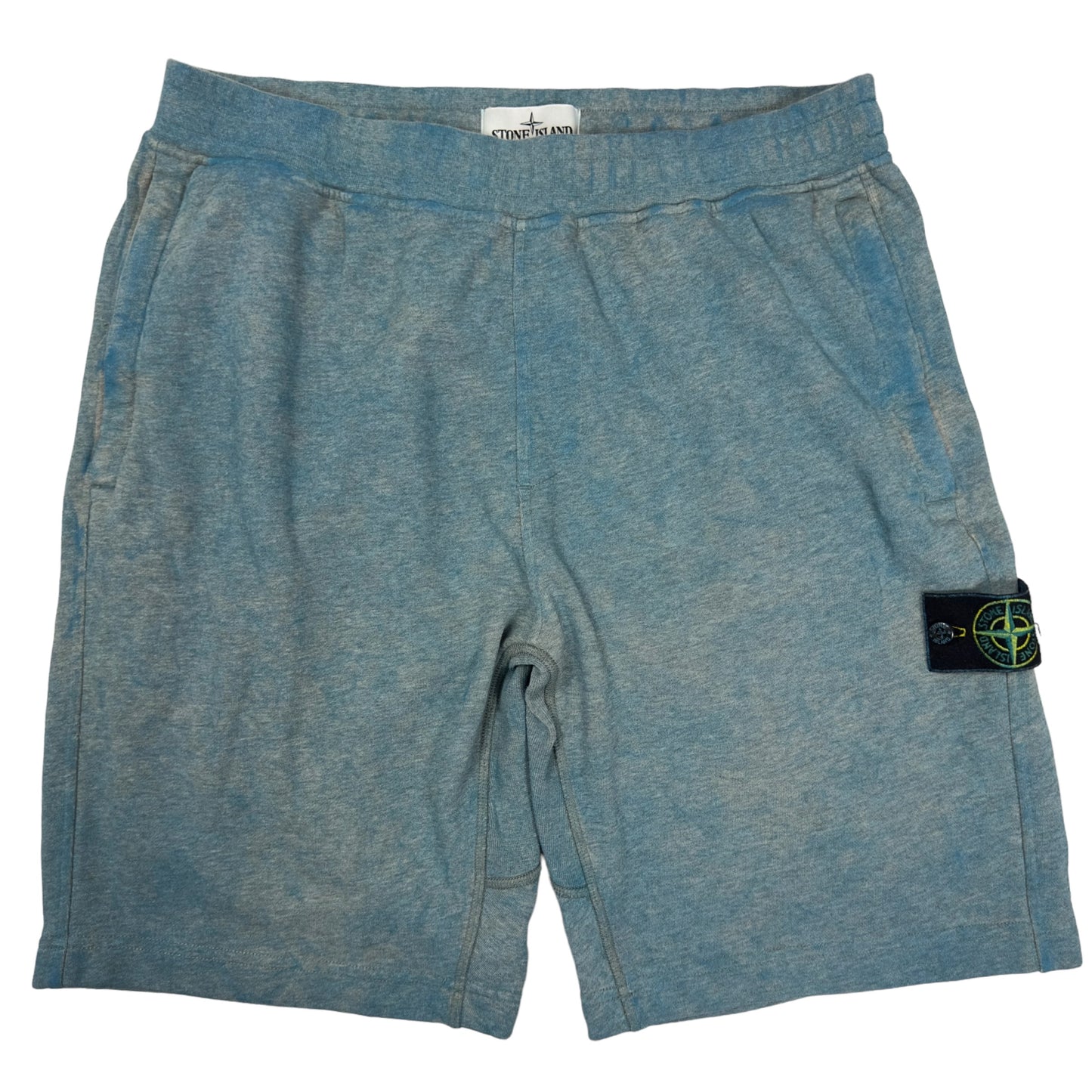 S/S 21 Stone Island Dust Shorts - Light Blue