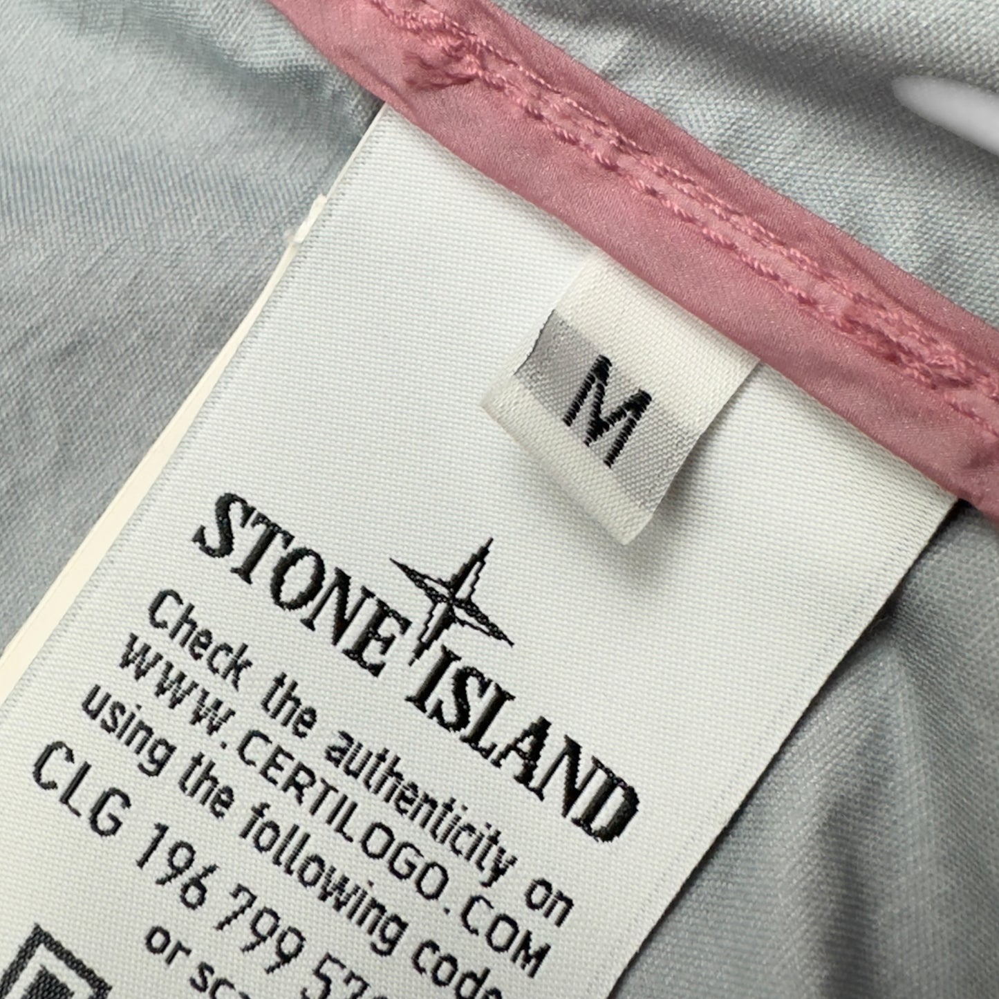 S/S 20 Stone Island Membrana 3L TC Twin Zip Jacket - Pink