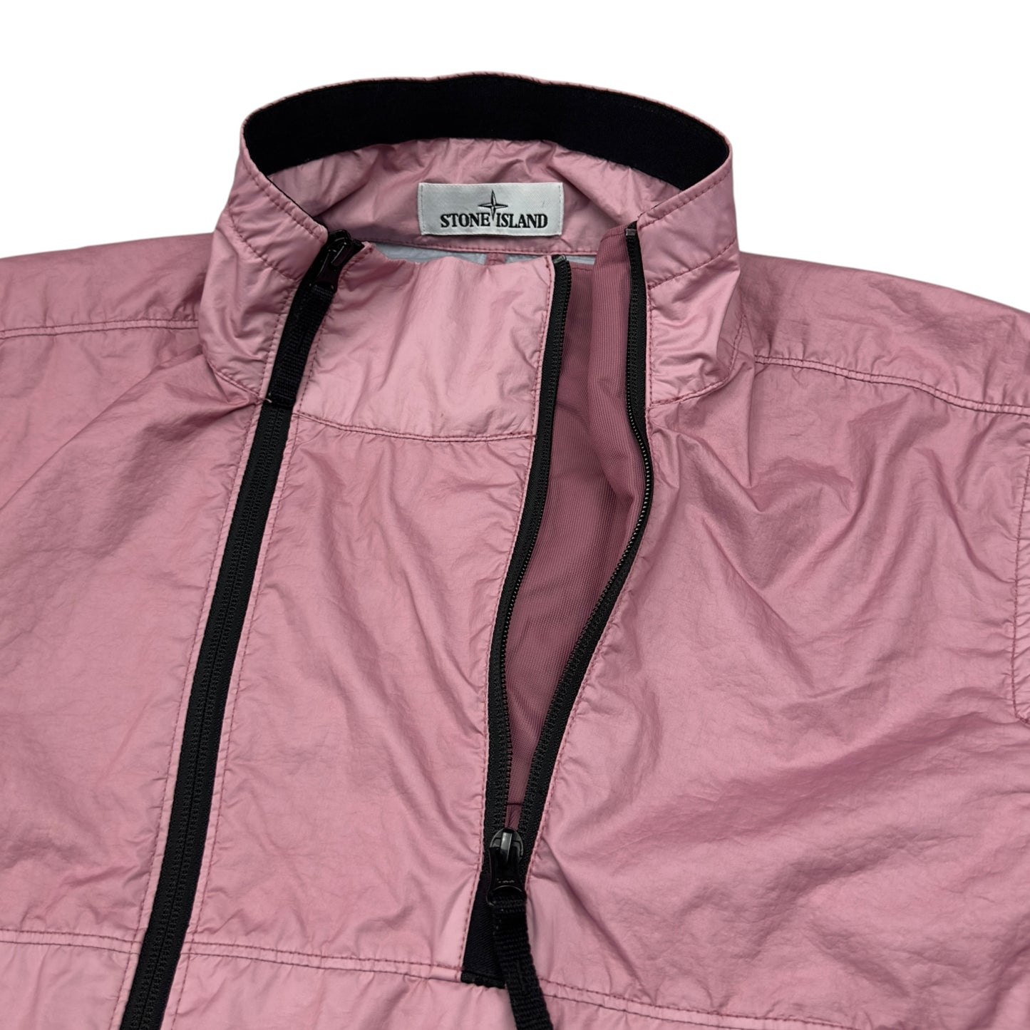 S/S 20 Stone Island Membrana 3L TC Twin Zip Jacket - Pink