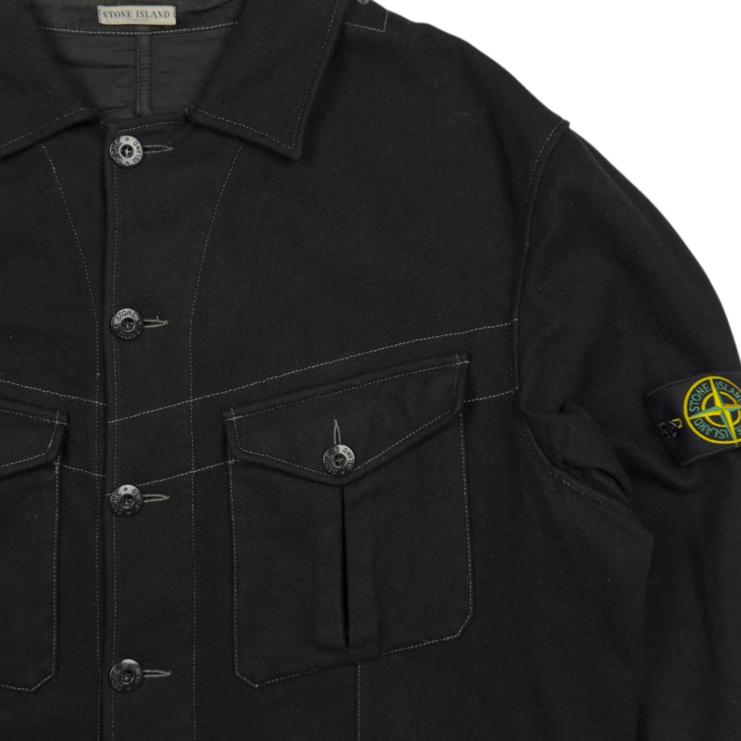 A/W 06 Stone Island Wool Blend Overshirt