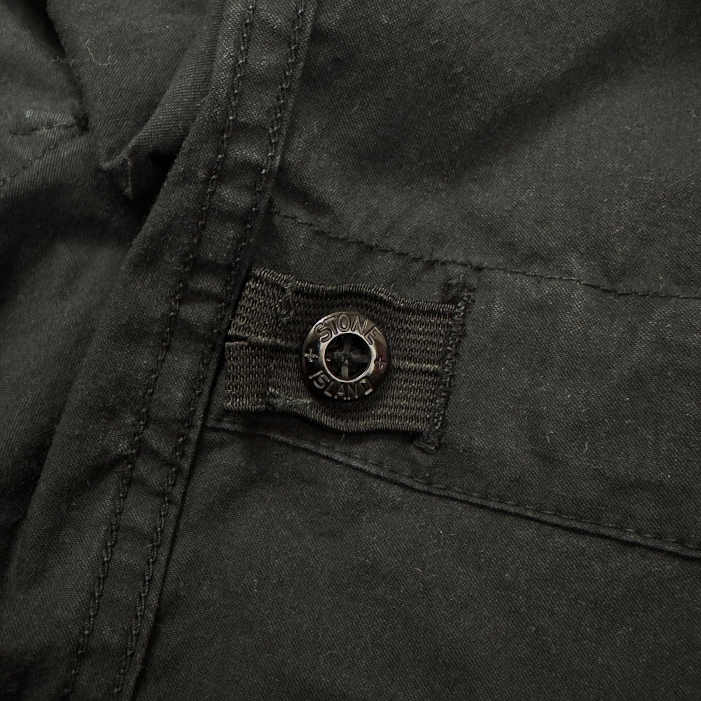 S/S 20 Stone Island Cotton Cordura Field Jacket - Black