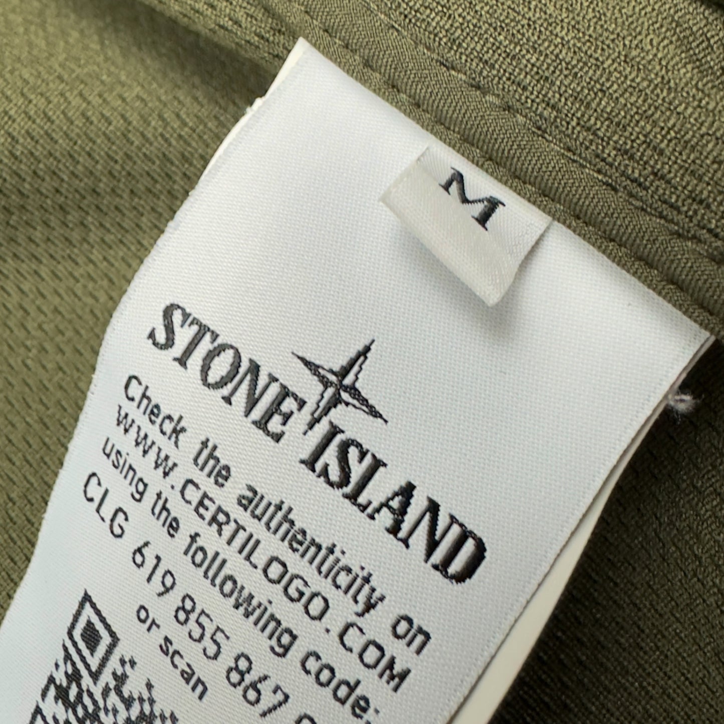 S/S 21 Stone Island Light Soft Shell-R Jacket with e-dye Technology - Khaki