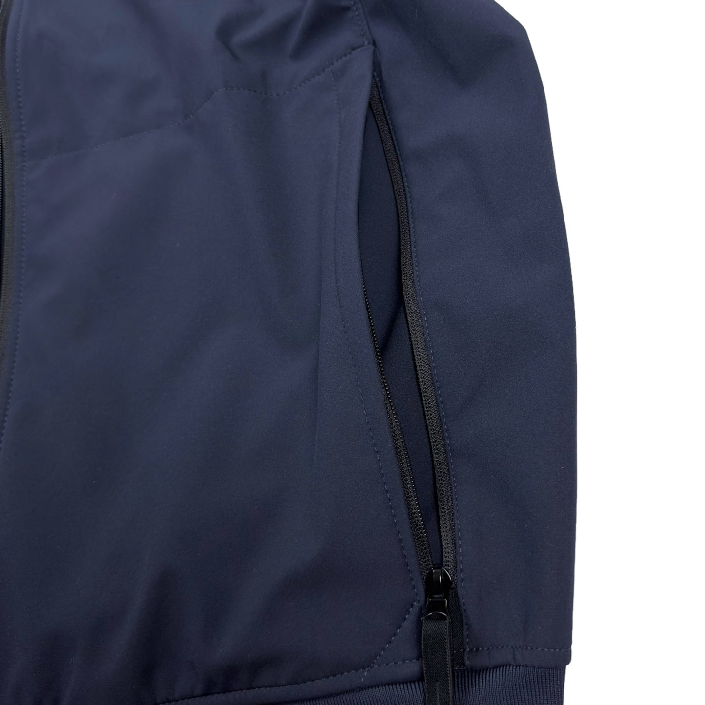 S/S 23 Stone Island Light Soft Shell-R Jacket with e-dye Technology - Navy