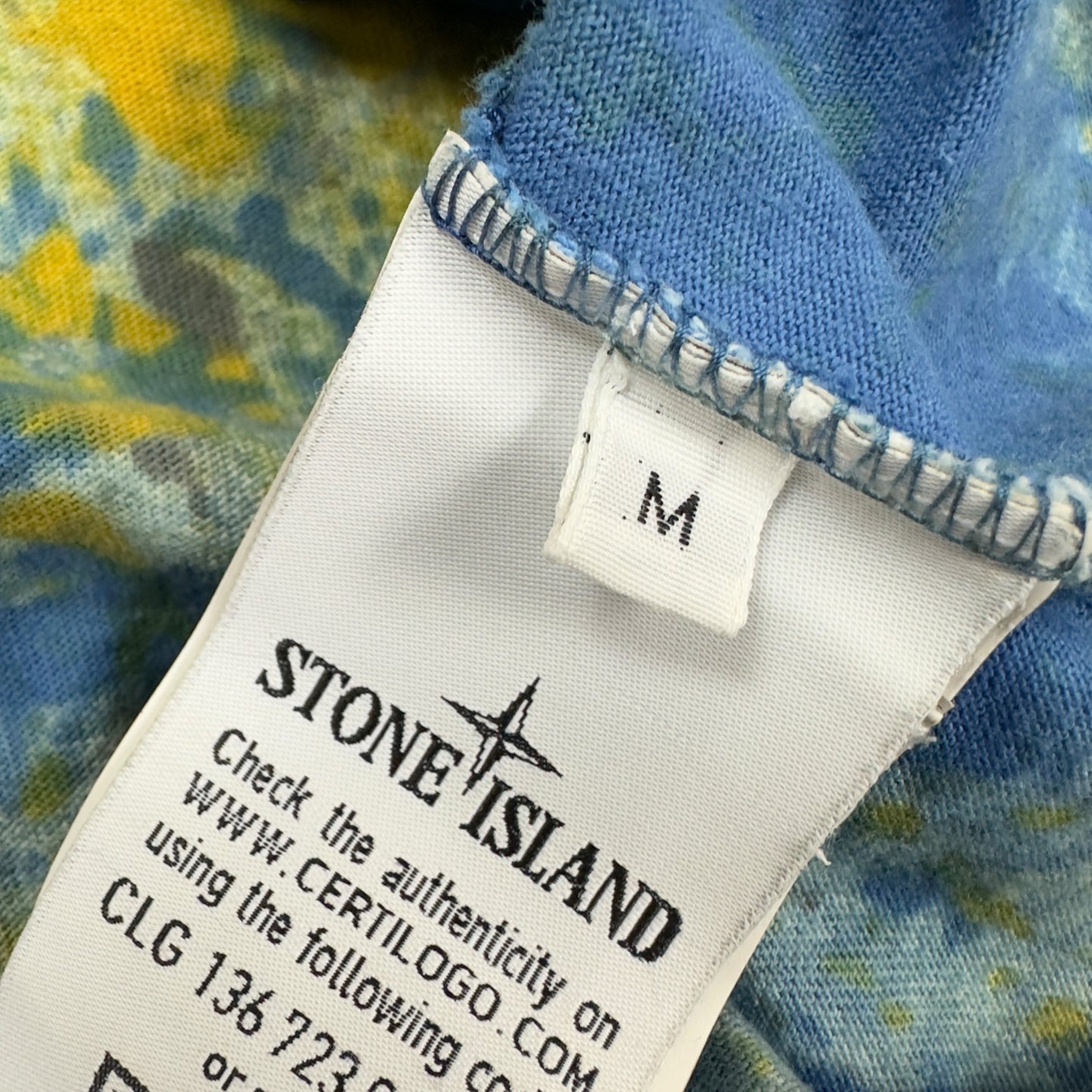 A/W 20 Stone Island X Supreme Paintball T-Shirt