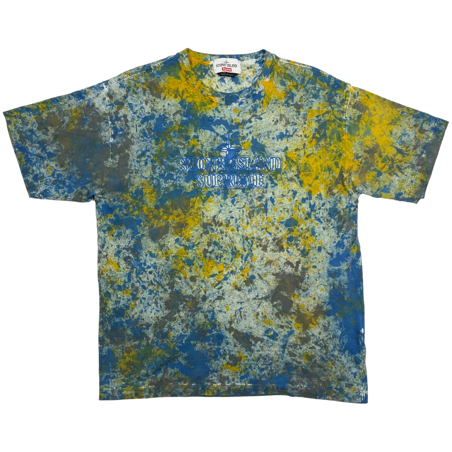 A/W 20 Stone Island X Supreme Paintball T-Shirt