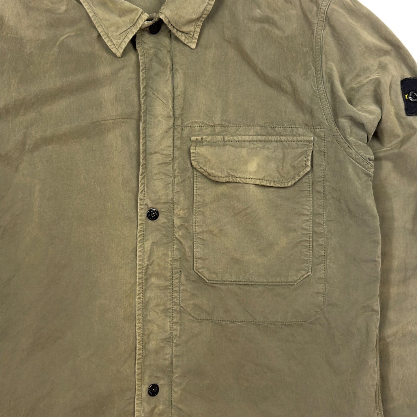 A/W 06 Stone Island Cotton Nylon Blend Overshirt
