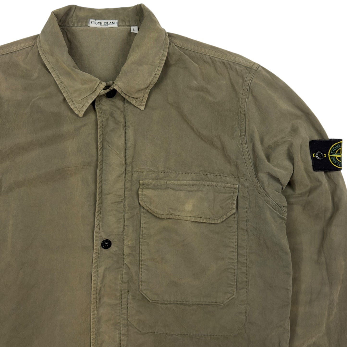 A/W 06 Stone Island Cotton Nylon Blend Overshirt