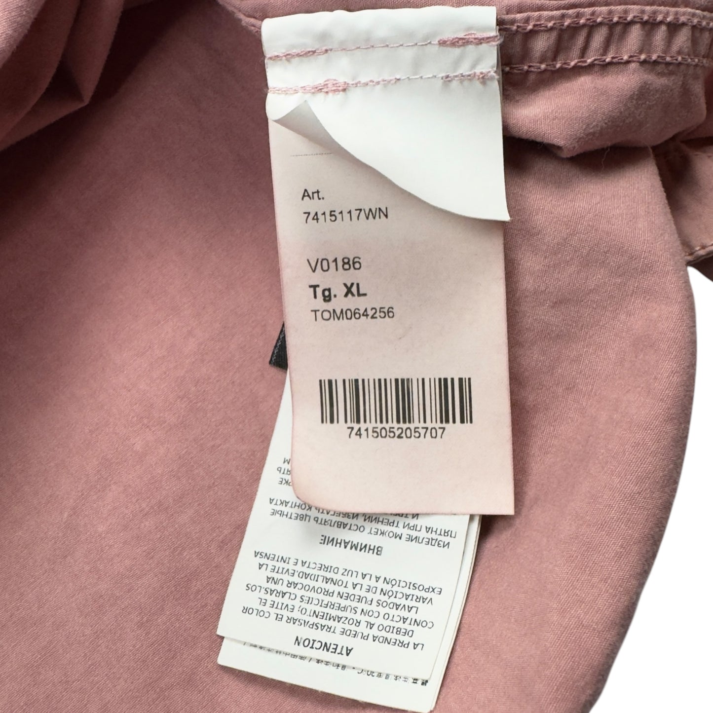S/S 21 Stone Island Pocket Overshirt - Pink