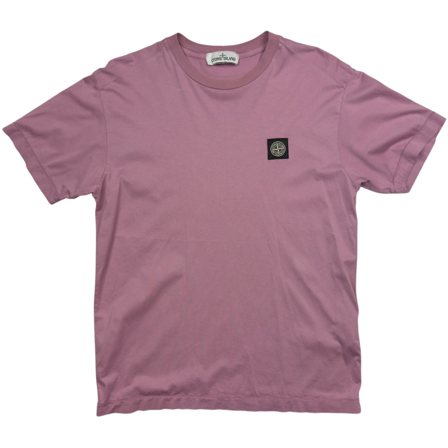 S/S 20 Stone Island Patch T-Shirt - Pink