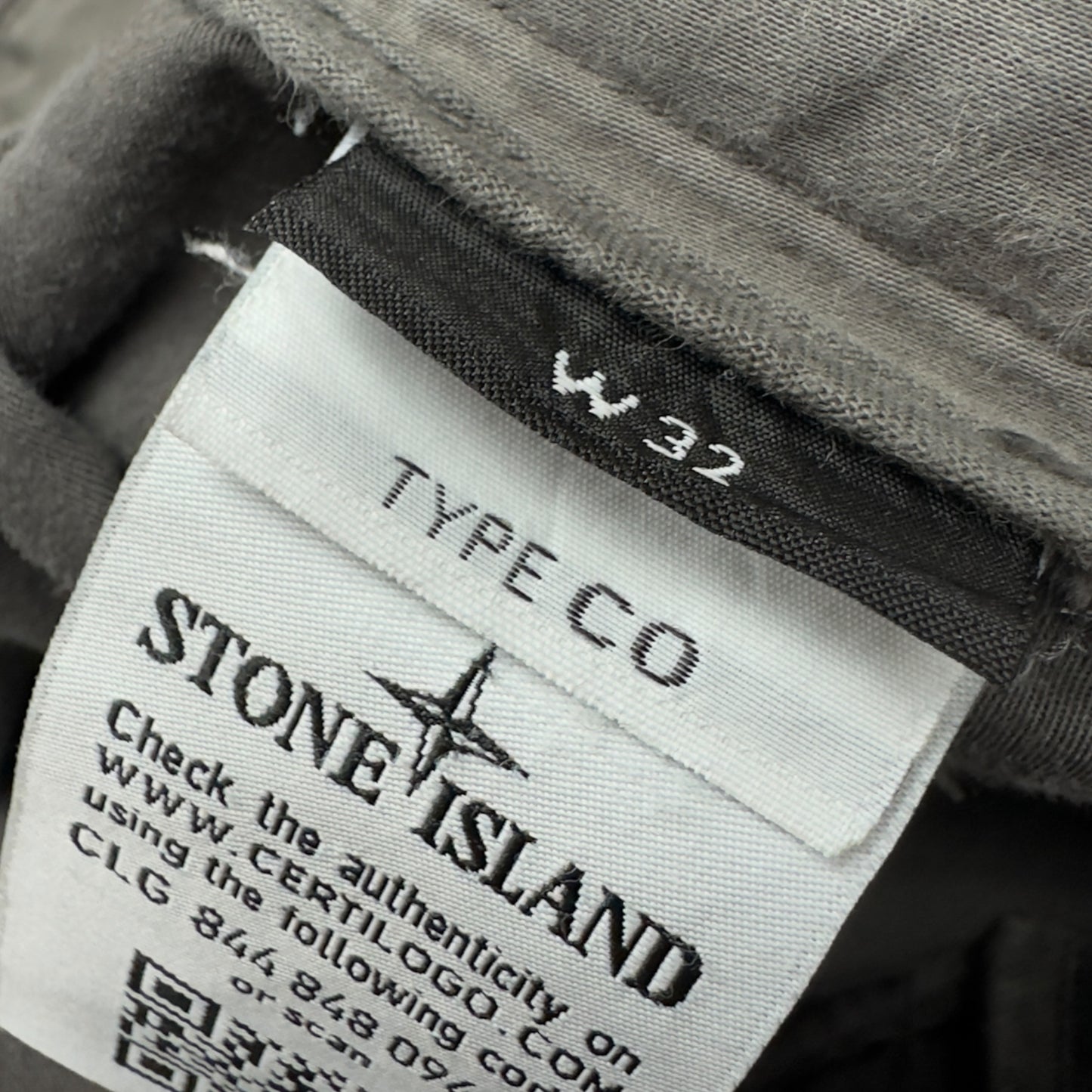 A/W 20 Stone Island Grey Ghost Cargo Trousers