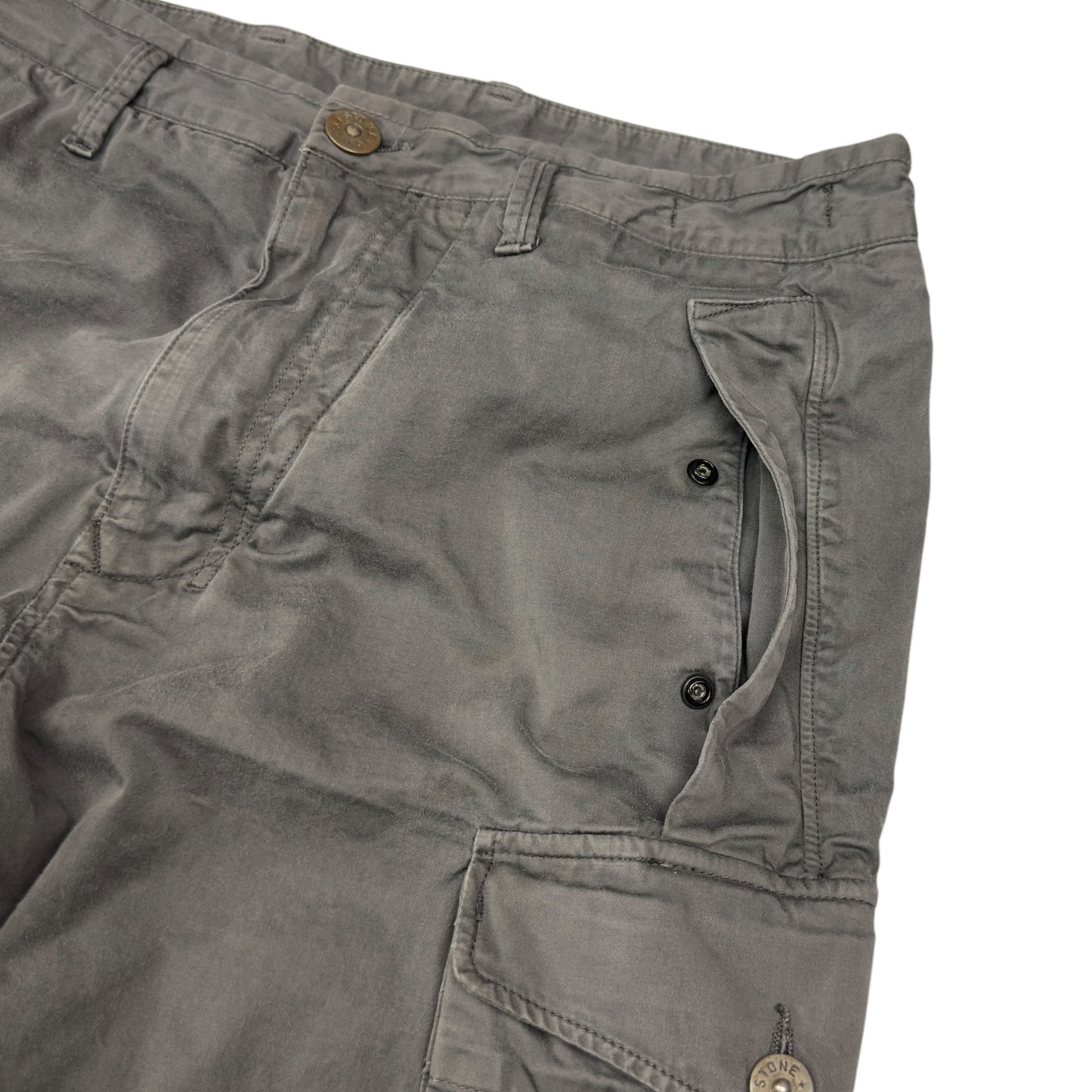 A/W 20 Stone Island Grey Ghost Cargo Trousers
