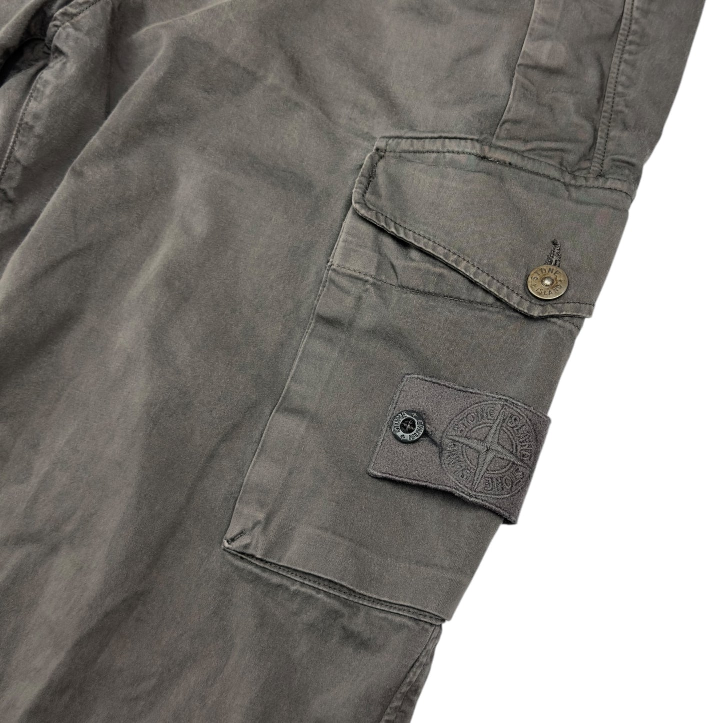 A/W 20 Stone Island Grey Ghost Cargo Trousers