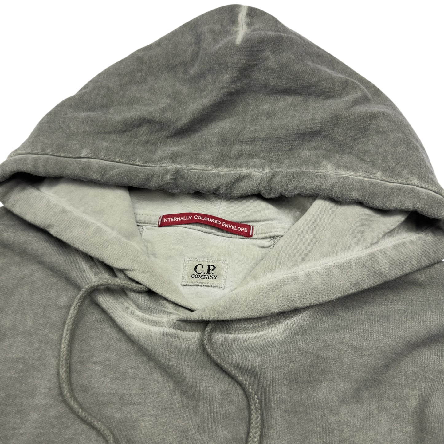 C.P. Company Internally Coloured Envelope ICE Hoodie - Grey