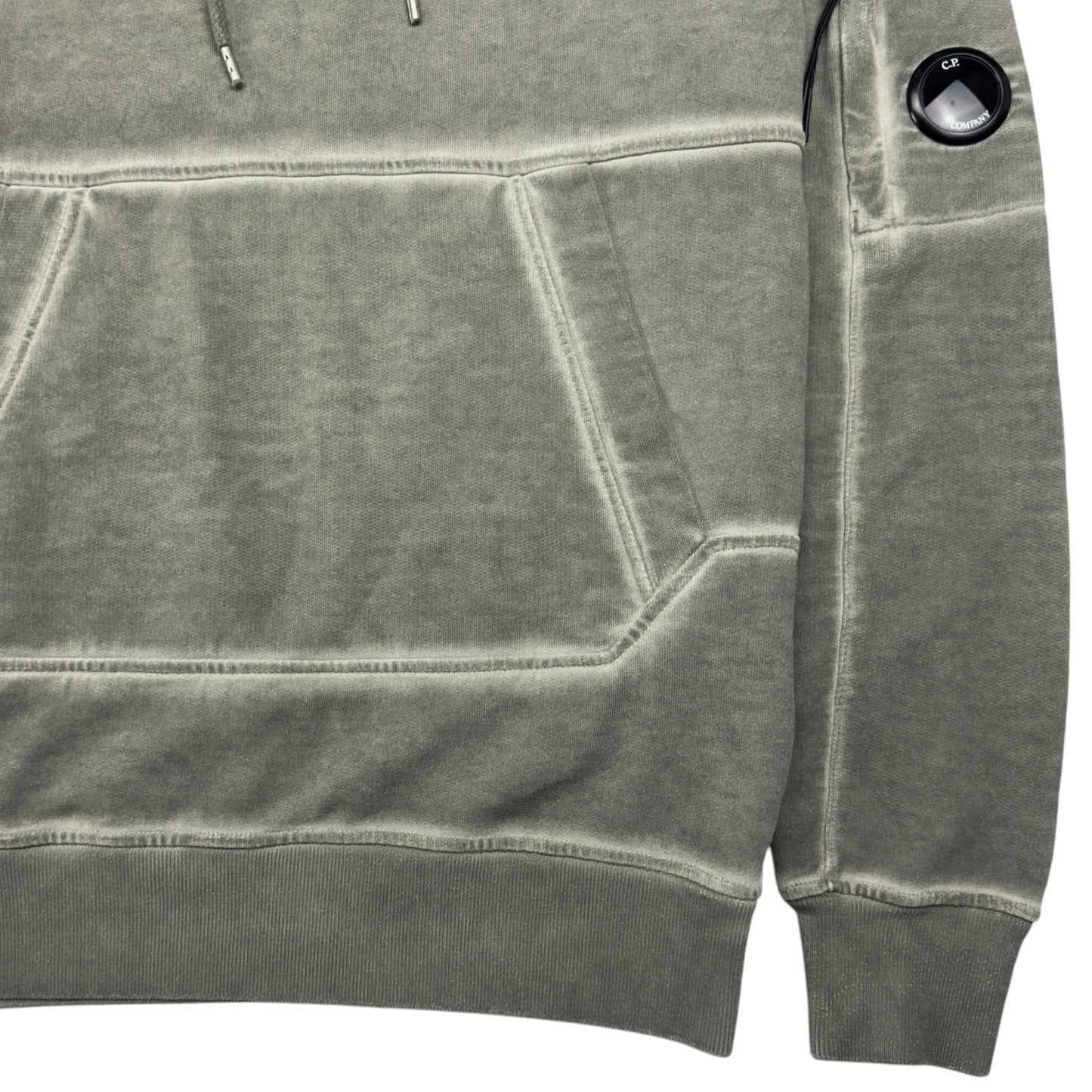 C.P. Company Internally Coloured Envelope ICE Hoodie - Grey