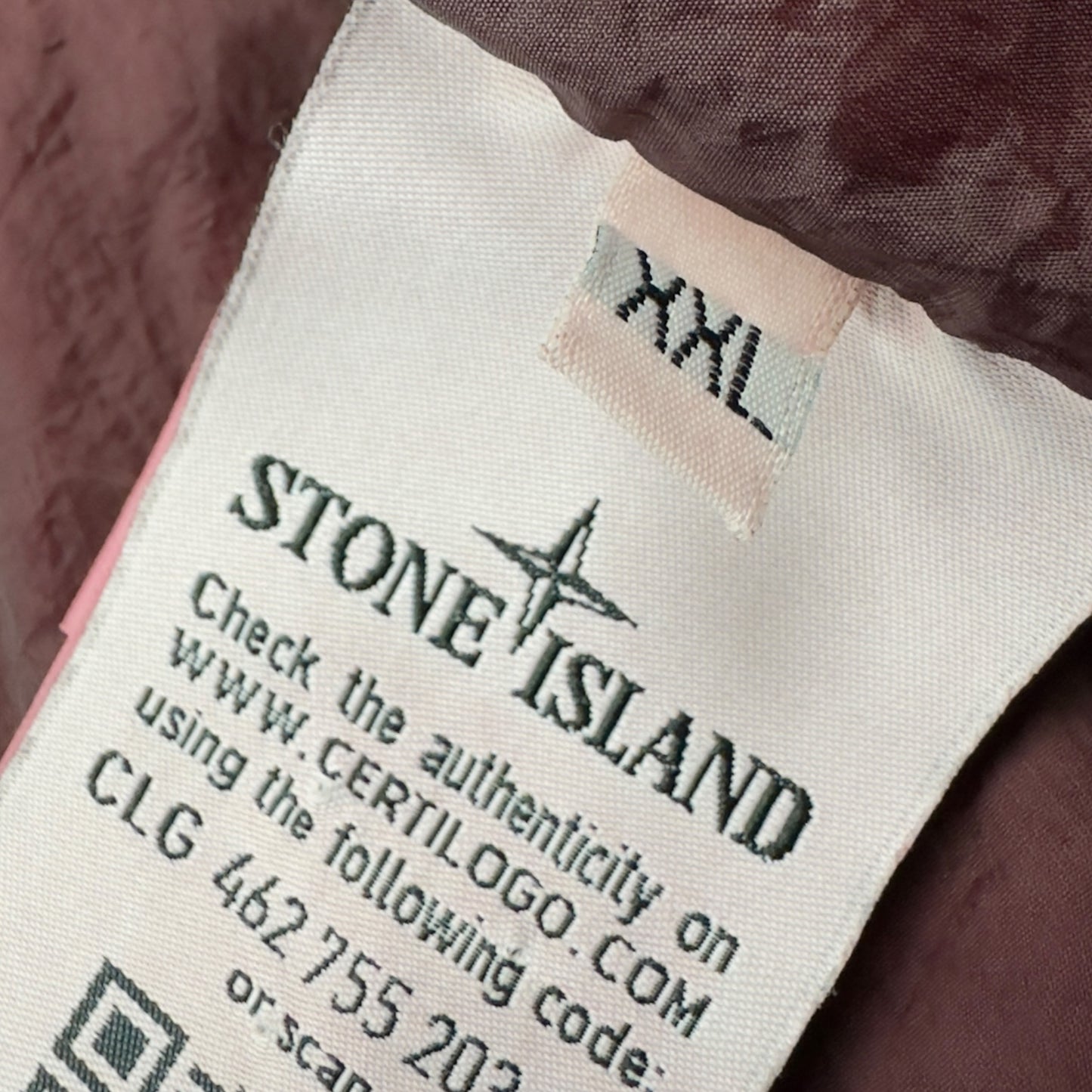 A/W 17 Stone Island Crinkle Reps NY Down Puffer Jacket - Burgundy