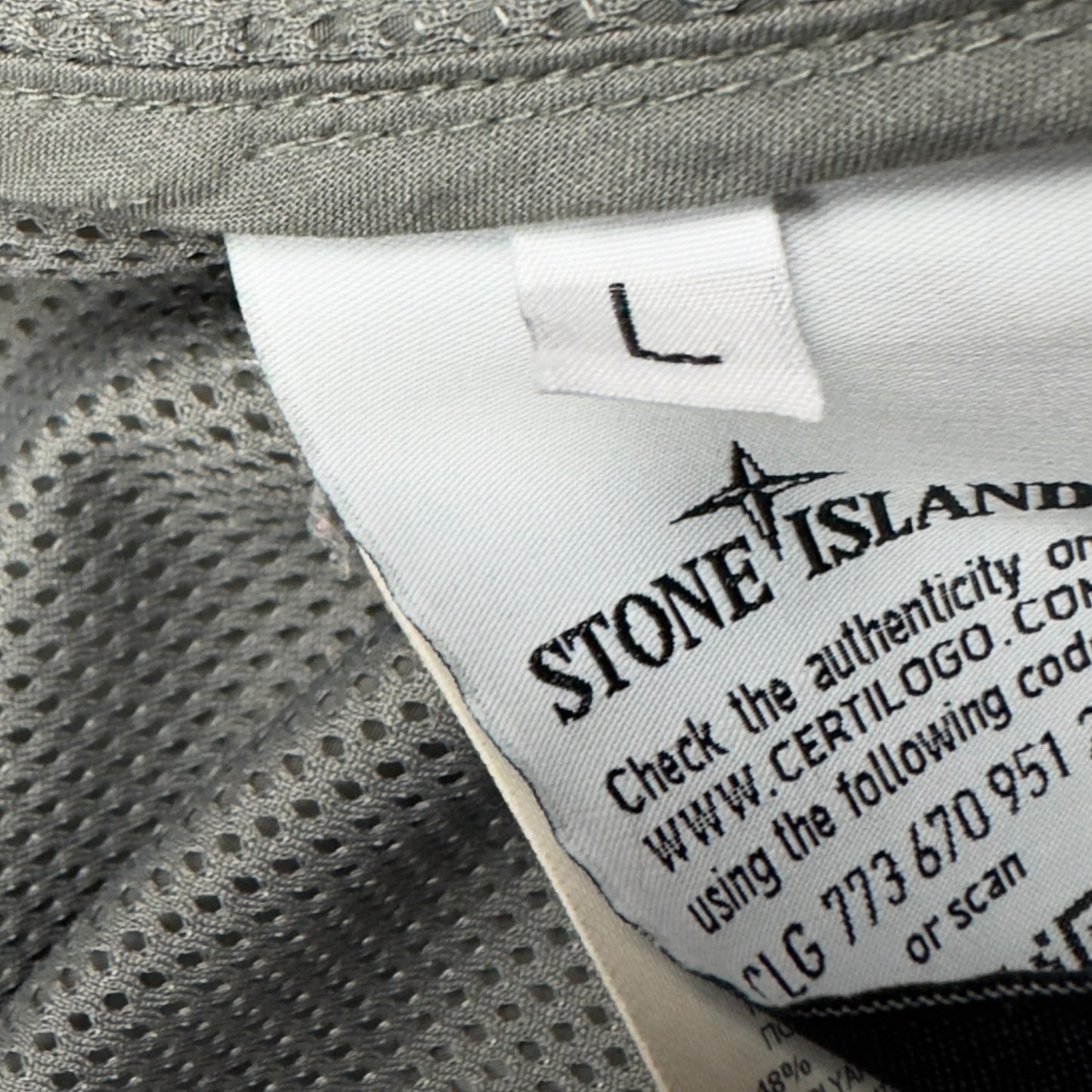 S/S 14 Stone Island Micro Reps Hooded Bomber Jacket - Grey
