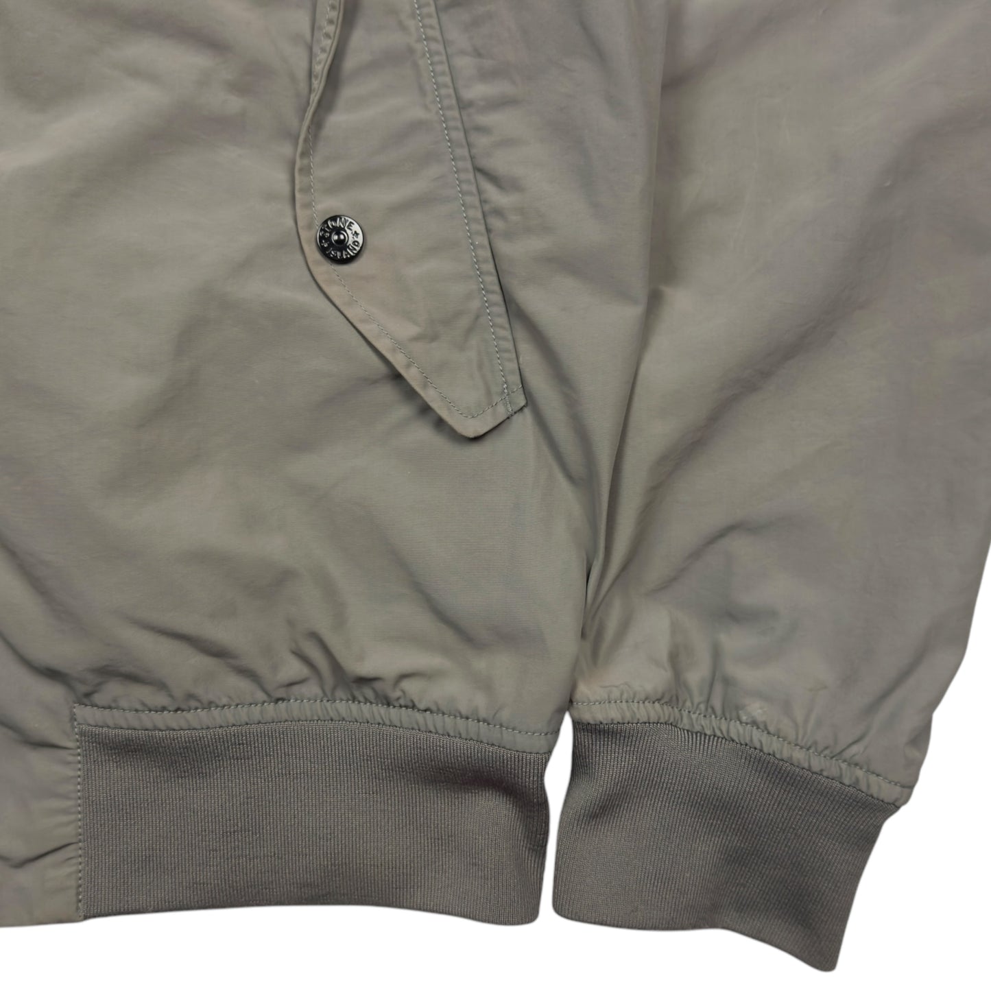 S/S 14 Stone Island Micro Reps Hooded Bomber Jacket - Grey
