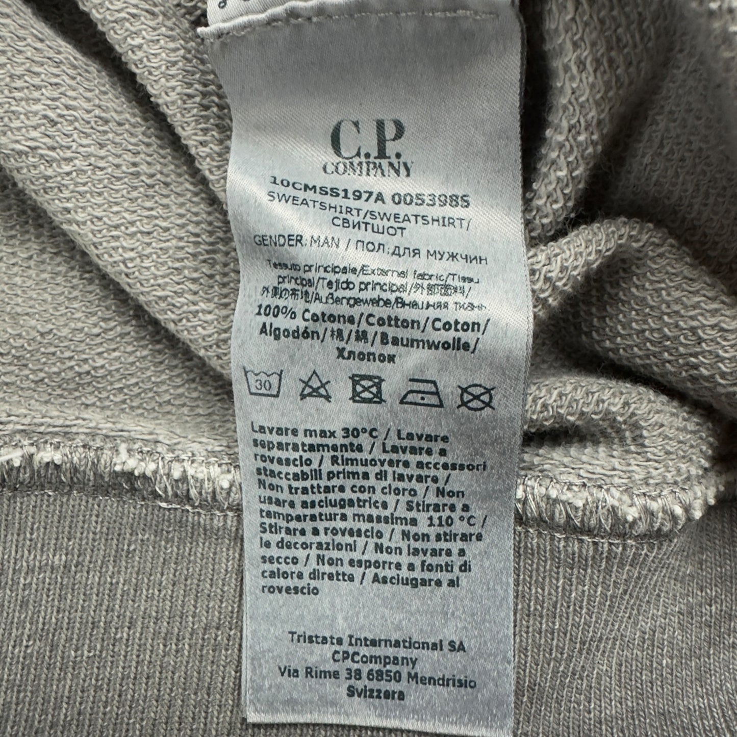 C.P. Company Internally Coloured Envelope ICE Sweater