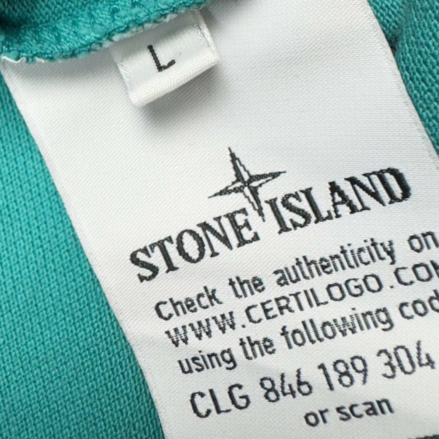 Stone Island Regular Fit Polo Shirt - Turquoise