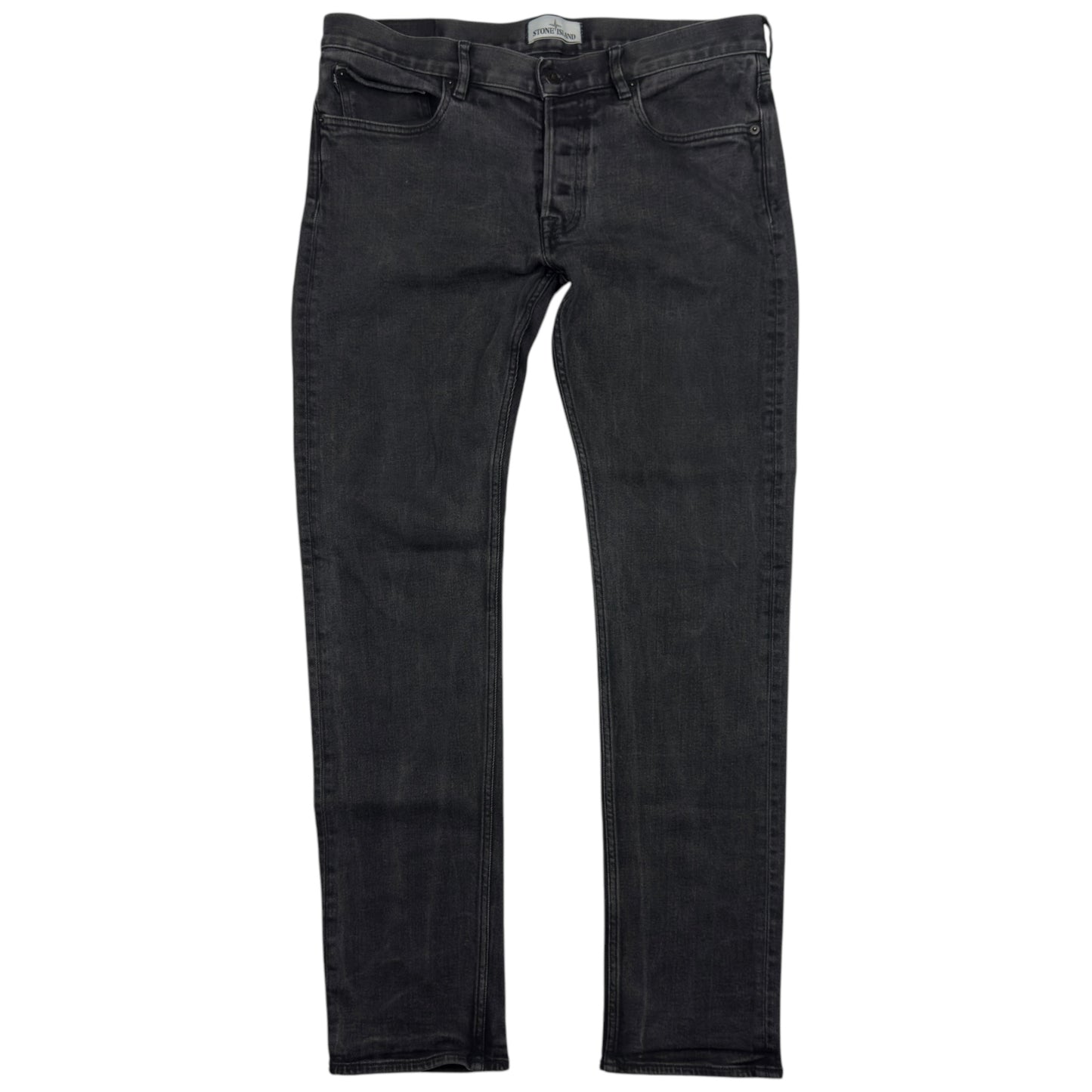 A/W 15 Stone Island Slim Fit Black Jeans 34/33