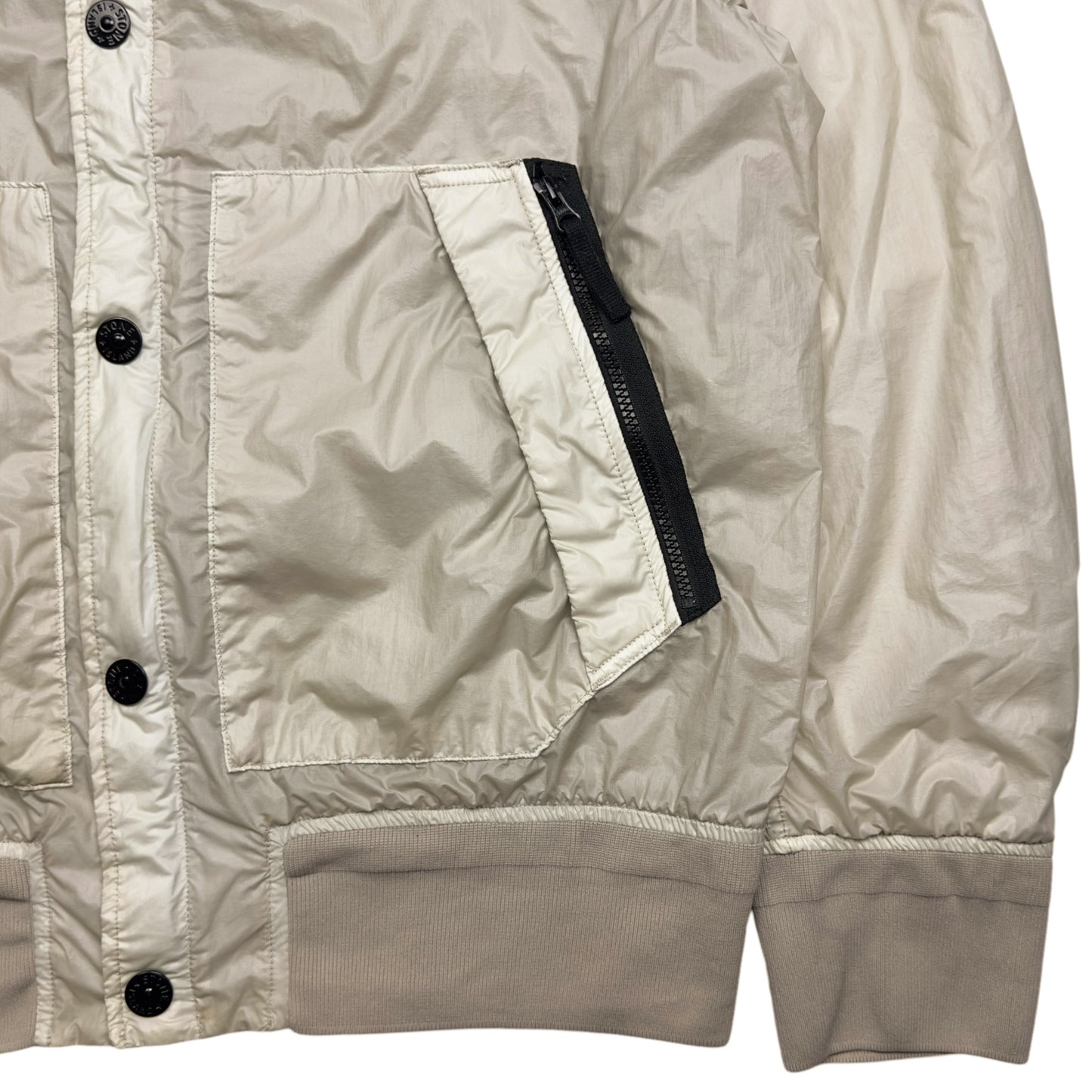 S/S 13 Stone Island Glass Hooded Bomber Jacket