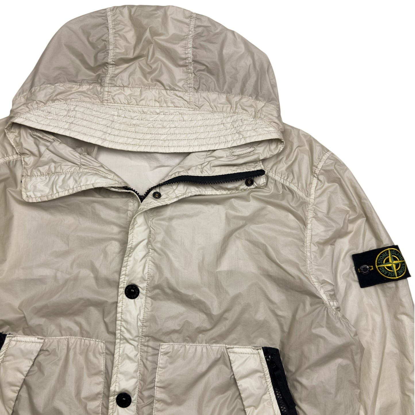 S/S 13 Stone Island Glass Hooded Bomber Jacket