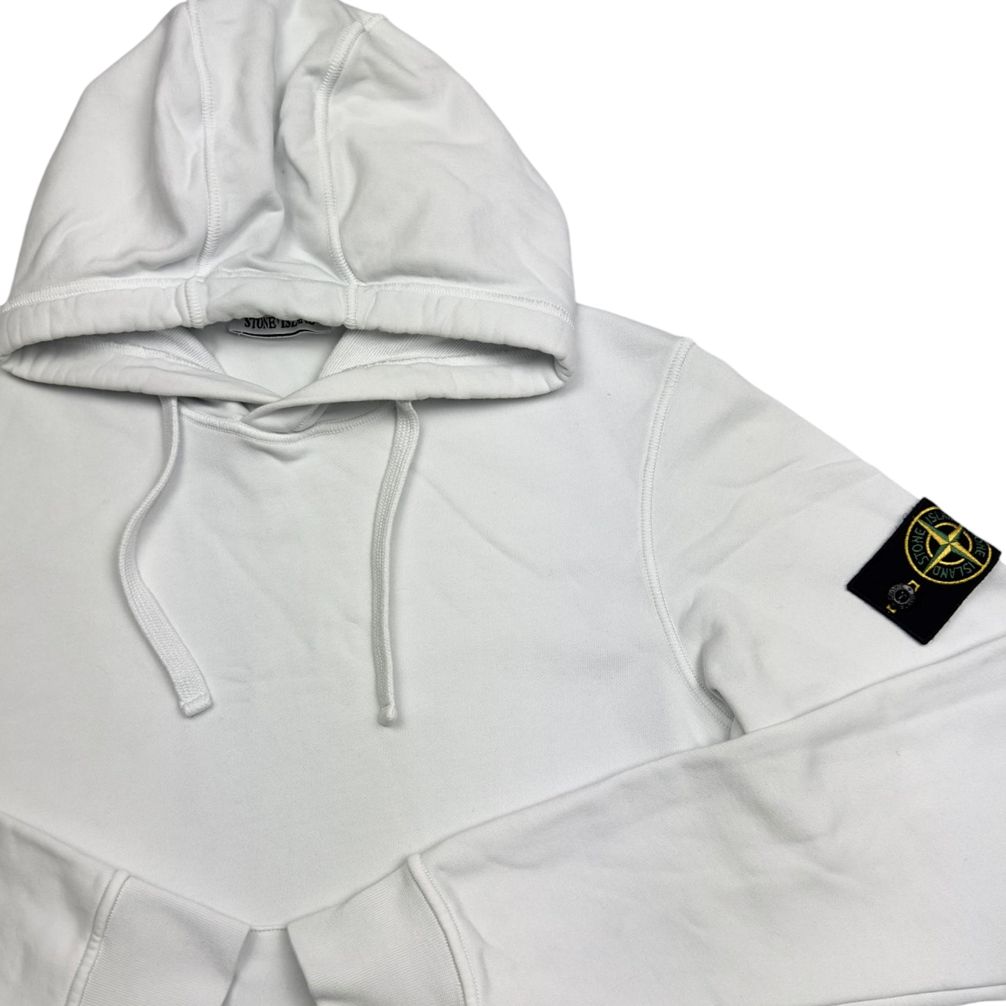 S/S 22 Stone Island Hoodie - White
