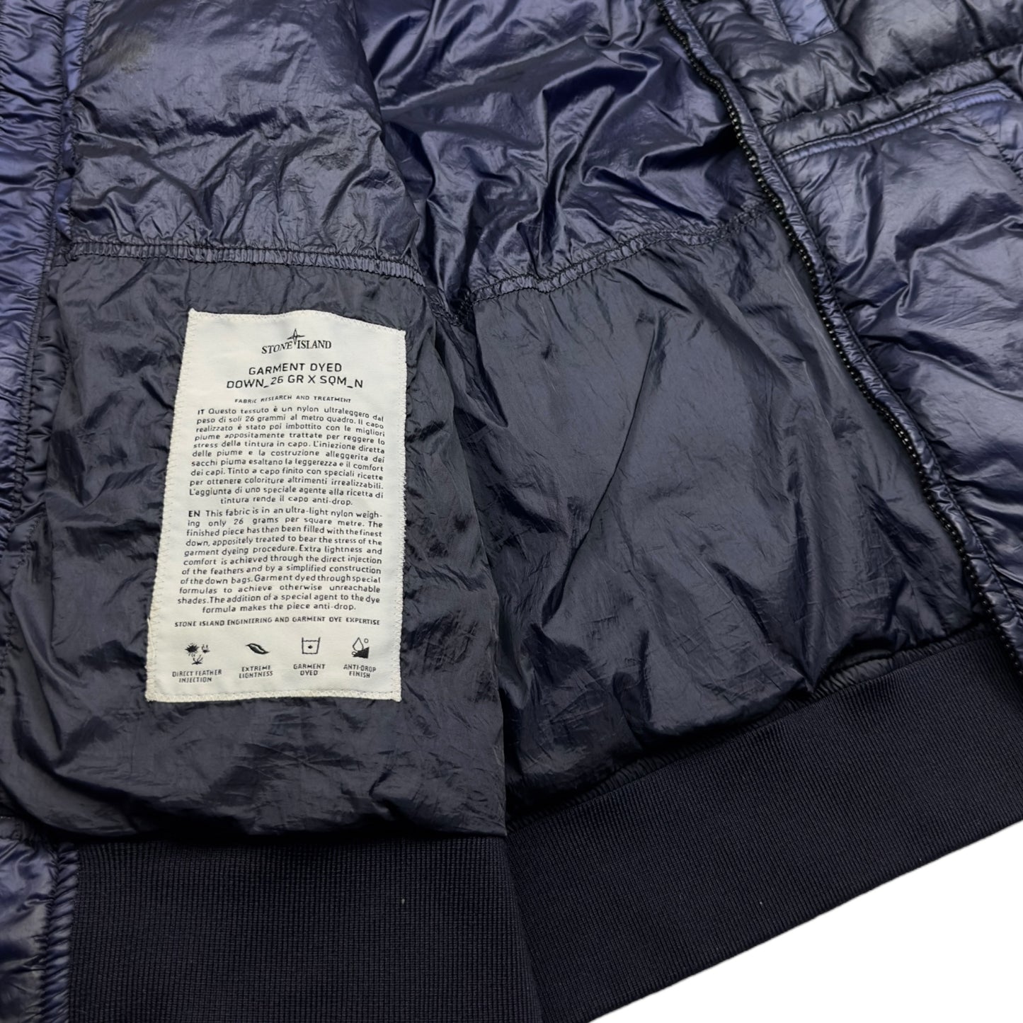 A/W 14 Stone Island Down_26 GR X SQM_N Down Puffer Jacket