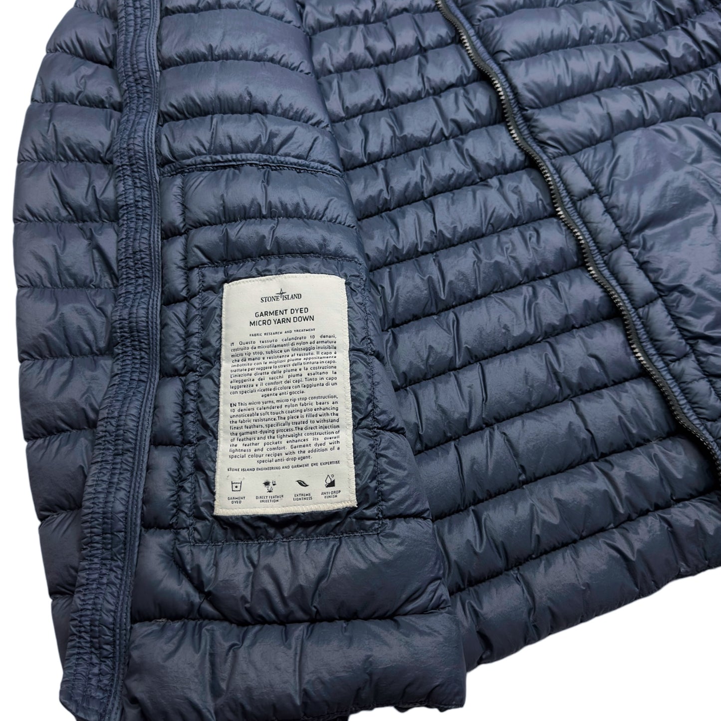 A/W 16 Stone Island Micro Yarn Down Puffer Jacket