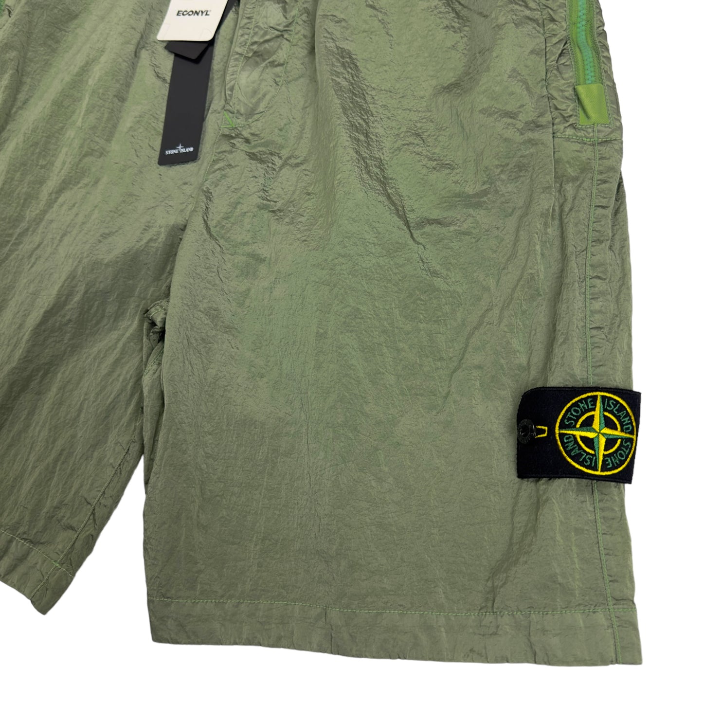S/S 23 Stone Island Nylon Metal Bermuda Shorts - 34 Comfort
