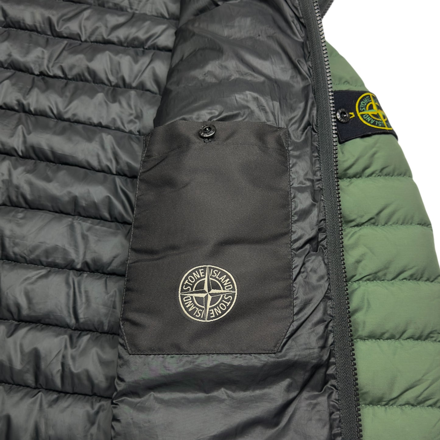 A/W 21 Stone Island O-Cotton / R-Nylon Tela Down Puffer Jacket