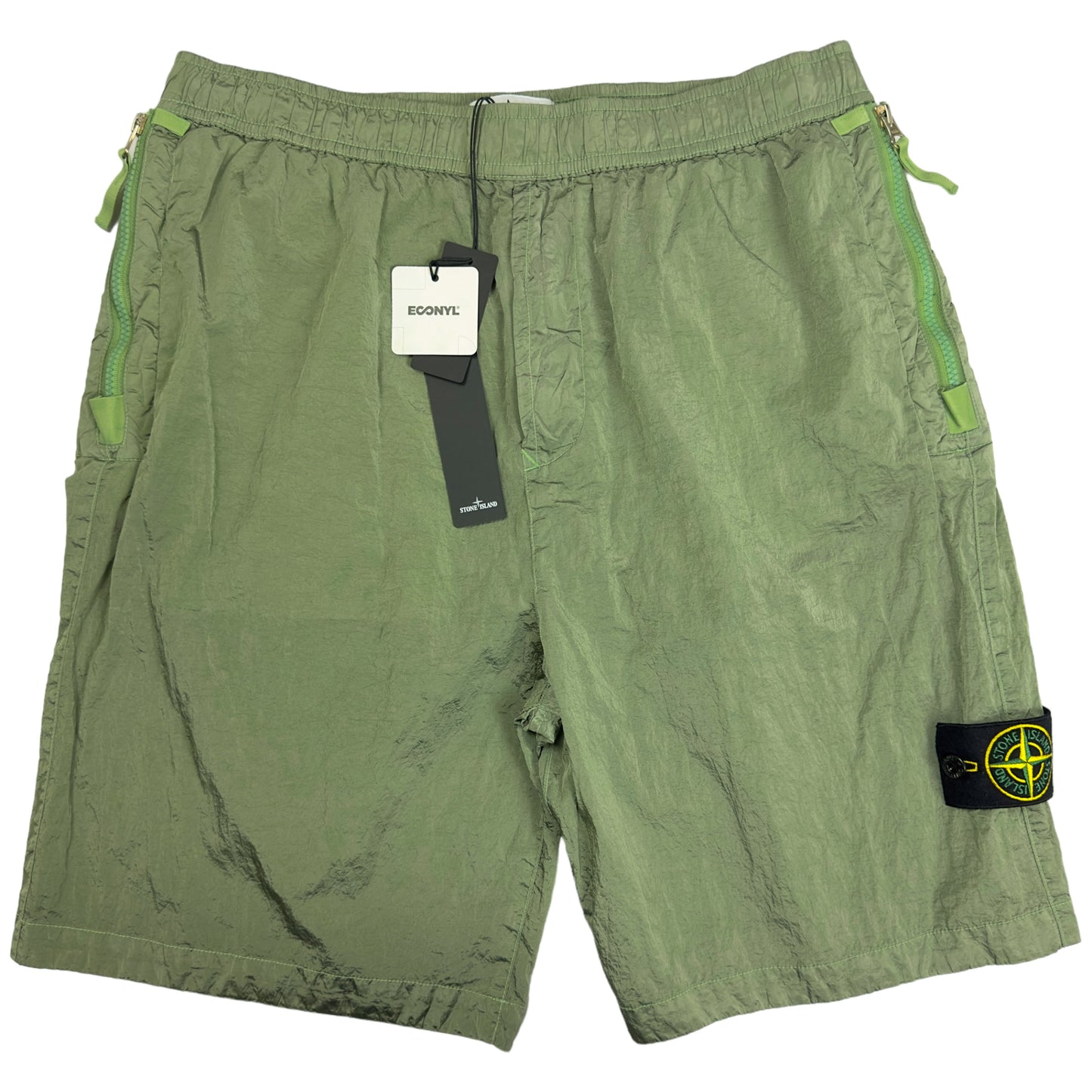 S/S 23 Stone Island Nylon Metal Bermuda Shorts - 34 Comfort