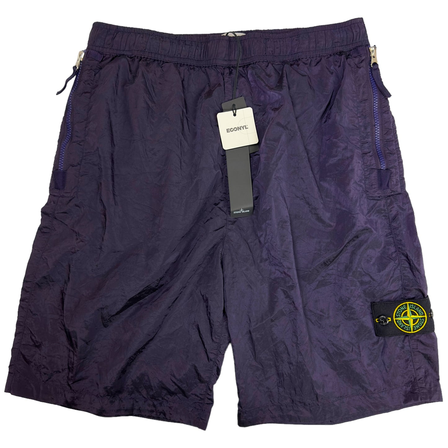 S/S 23 Stone Island Nylon Metal Bermuda Shorts - 31 Comfort