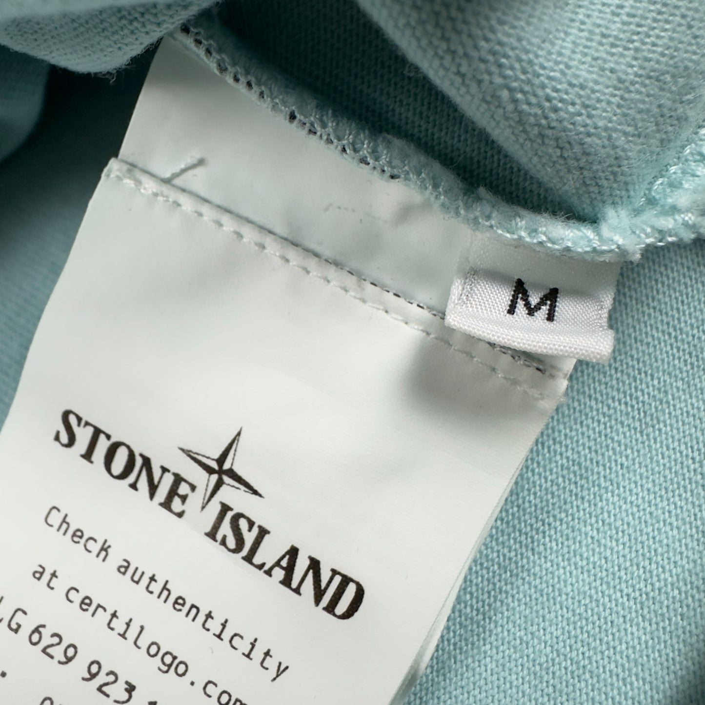 S/S 22 Stone Island Lightweight Crewneck Sweater - Baby Blue