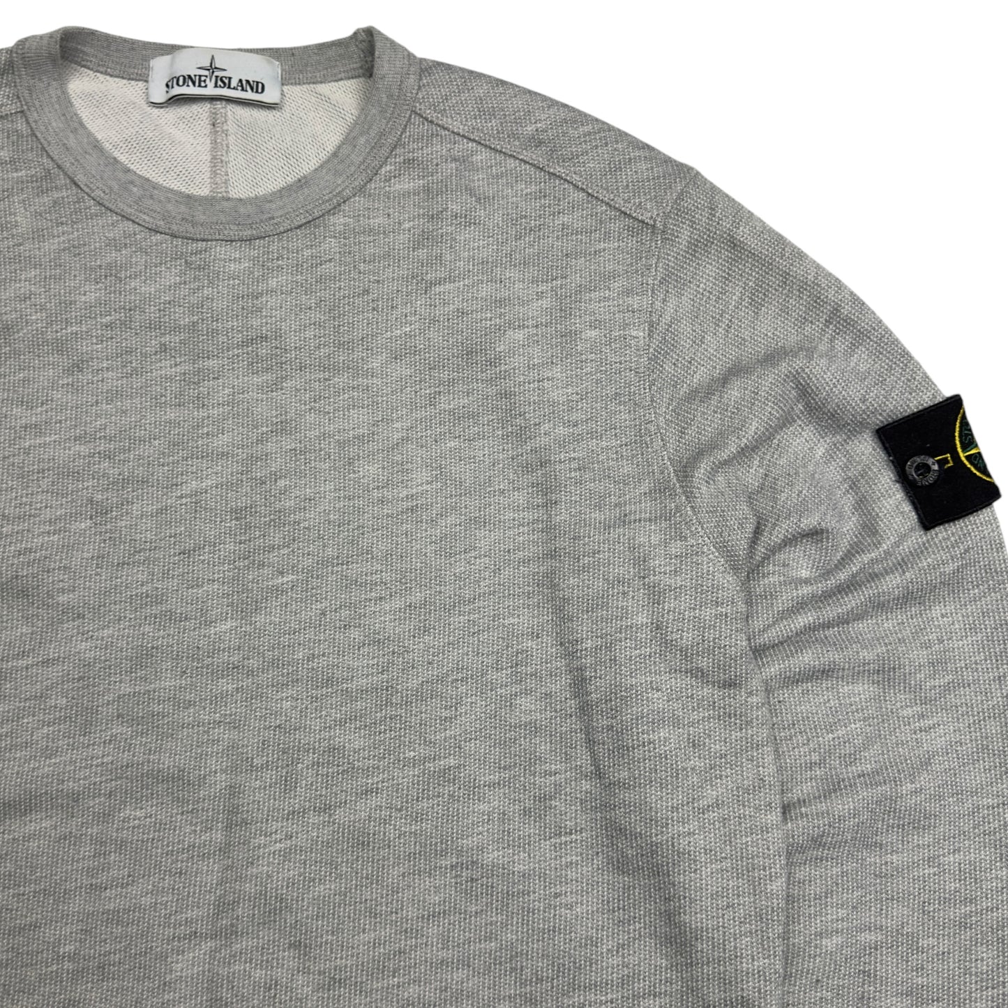 S/S 16 Stone Island Textured Crewneck Sweater