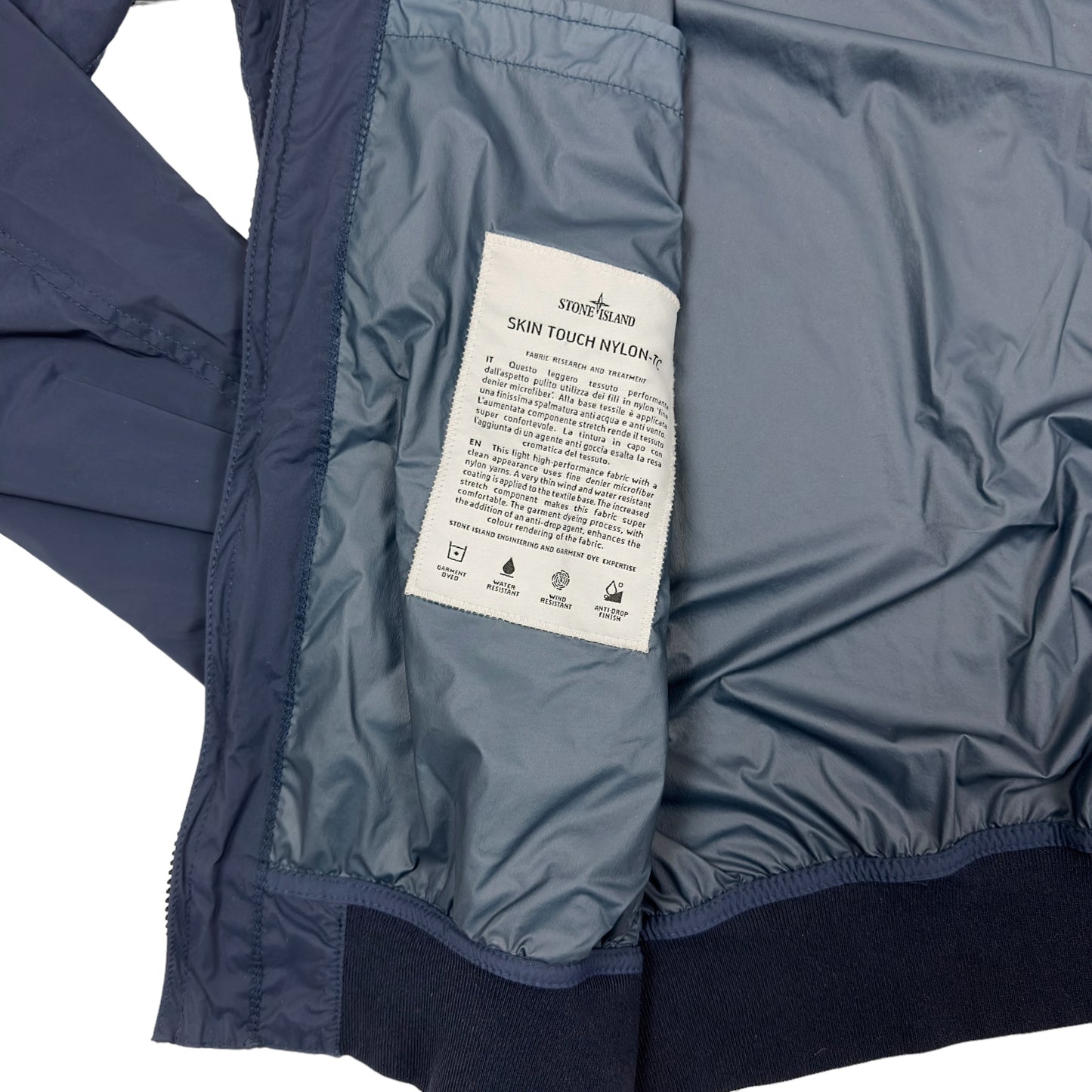 S/S 20 Stone Island Skin Touch Nylon TC Bomber