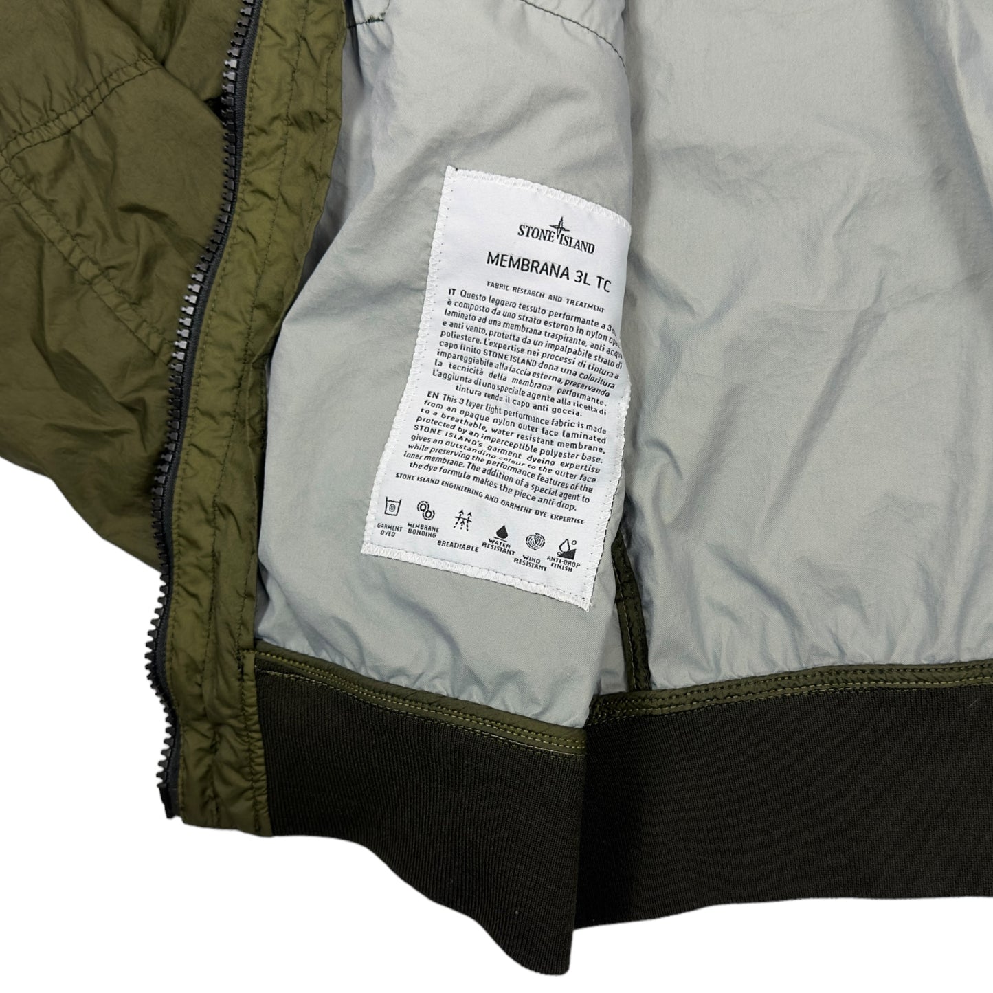 S/S 18 Stone Island Membrana 3L TC - Green
